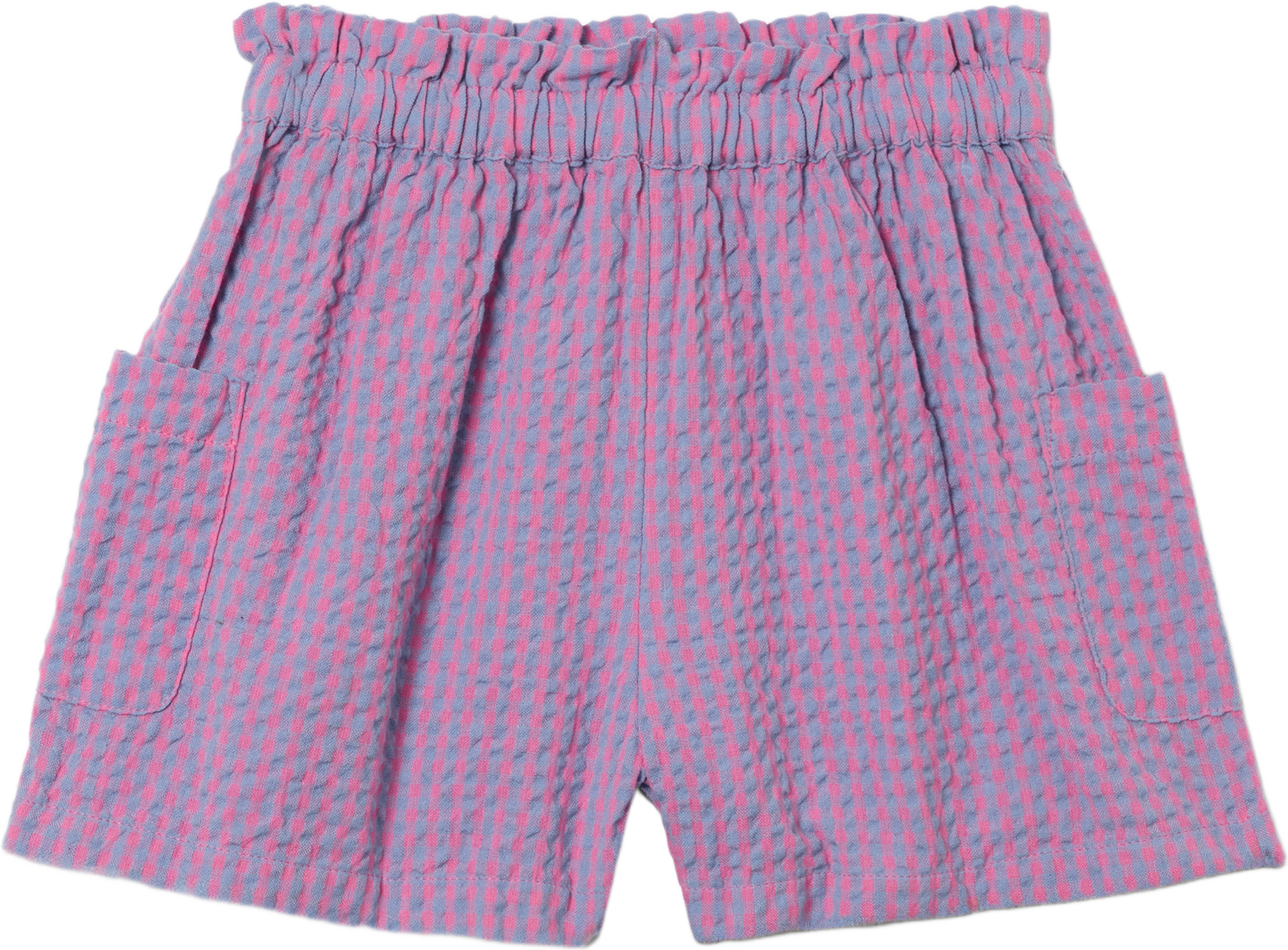 Shorts MAJA gingham, från RIKIKI, i färgen Purple. Klicka för att öppna bilden i stort format