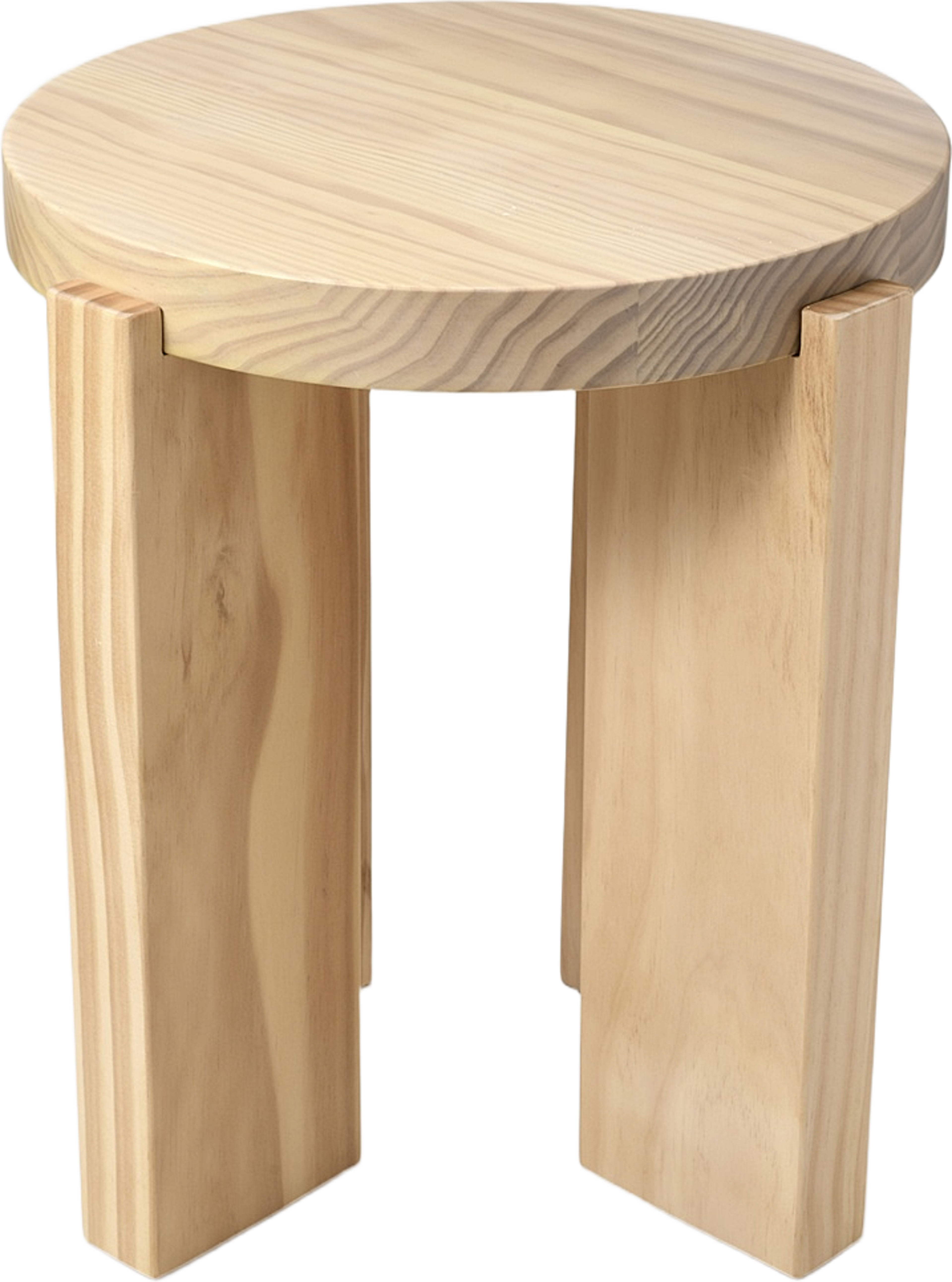 Pall i furu NORI, från Åhléns Home, i färgen Light Wood. Klicka för att öppna bilden i stort format