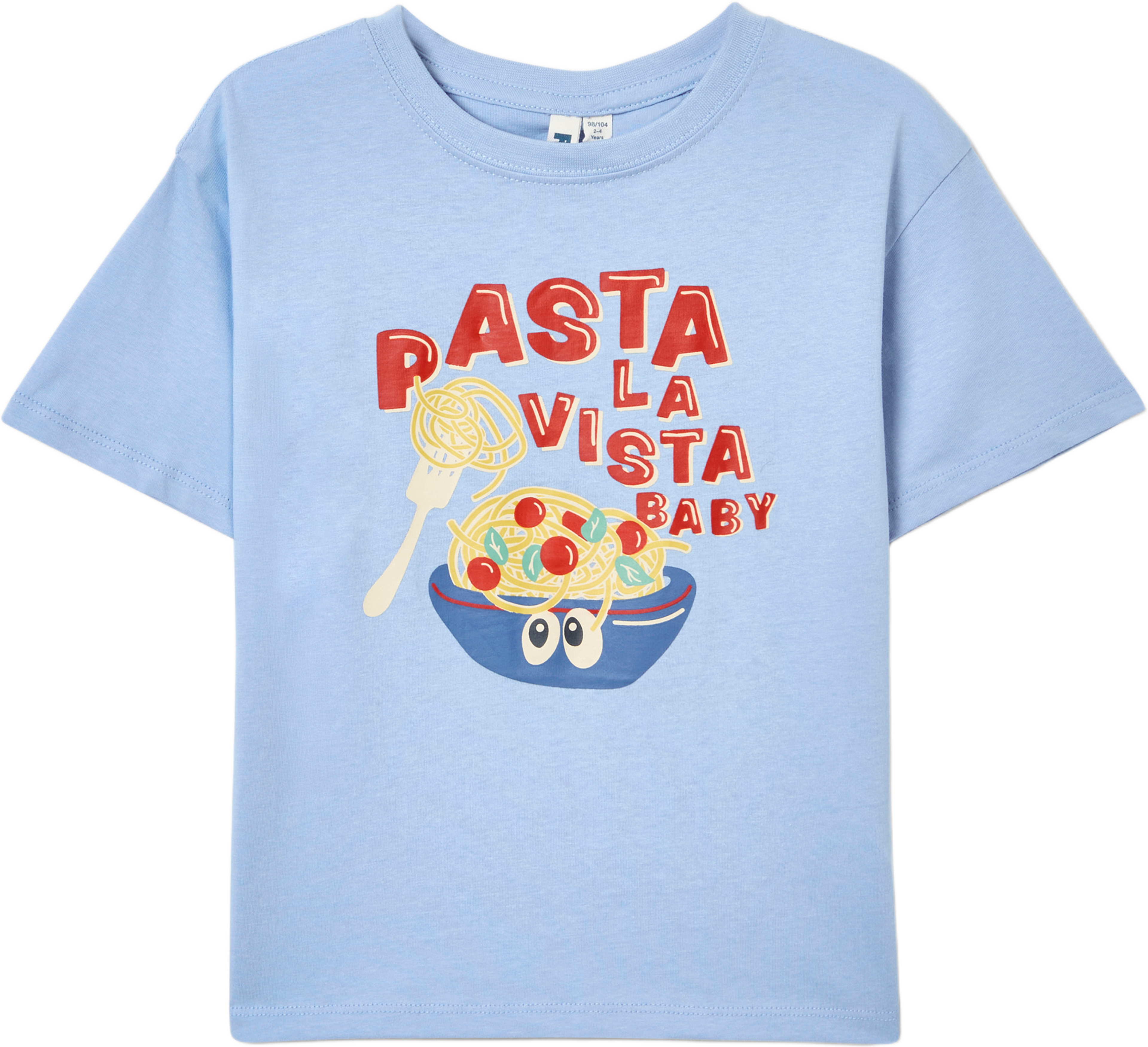 T-shirt ANDIE, från RIKIKI, i färgen Light Blue. Klicka för att öppna bilden i stort format