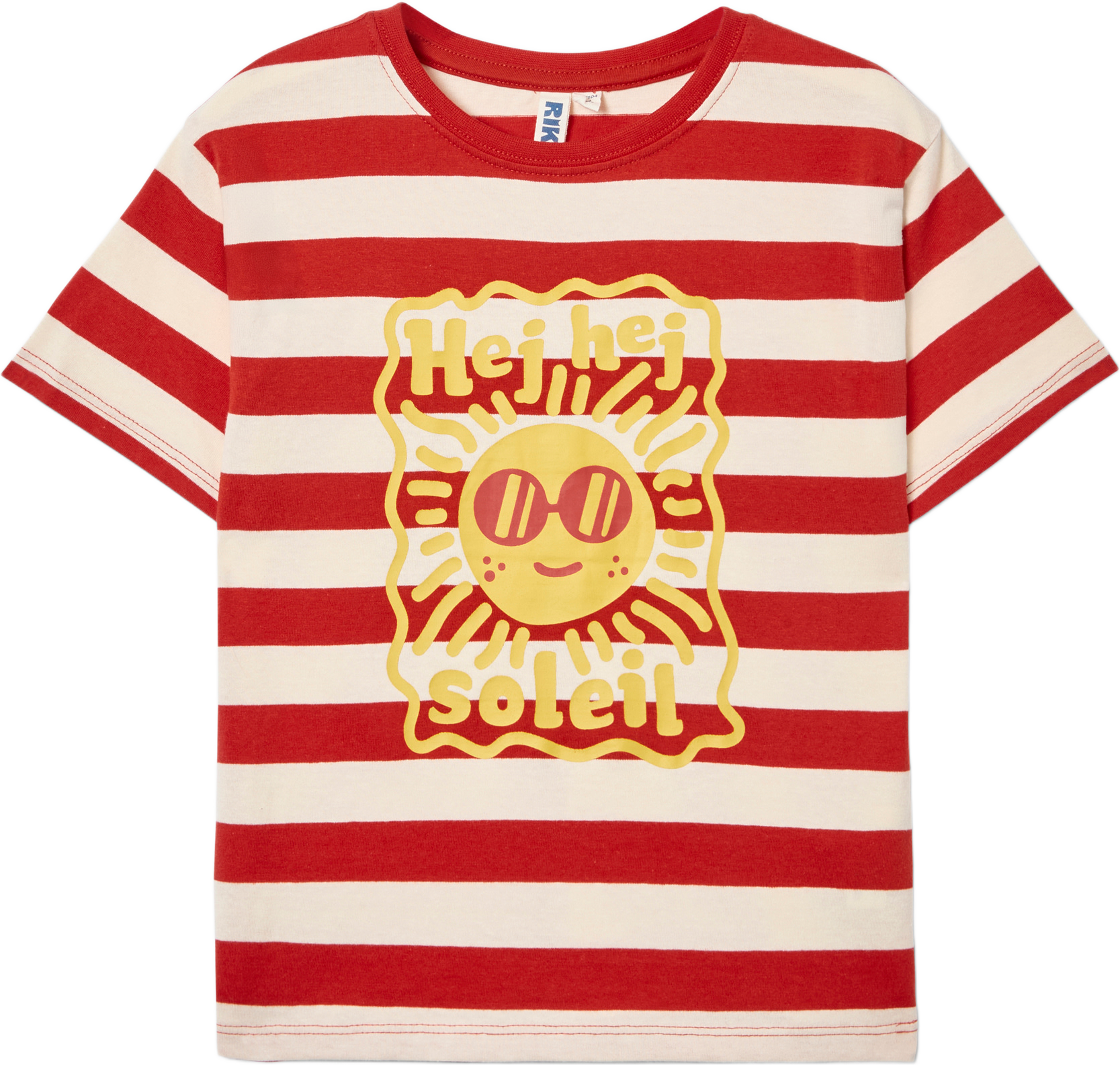 T-shirt ANDIE, från RIKIKI, i färgen Sun. Klicka för att öppna bilden i stort format