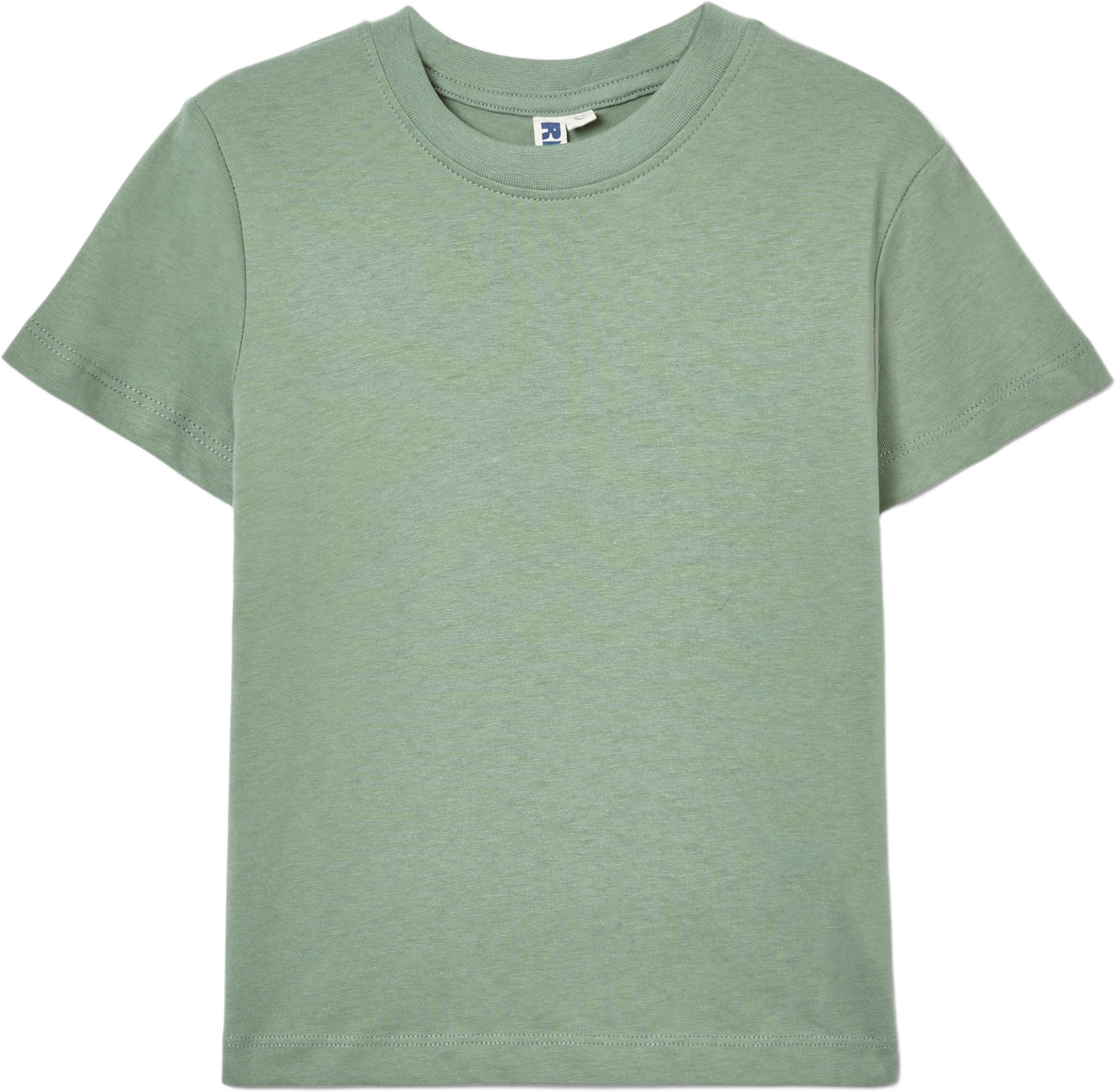 Enfärgad t-shirt ENVY, från RIKIKI, i färgen Green. Klicka för att öppna bilden i stort format