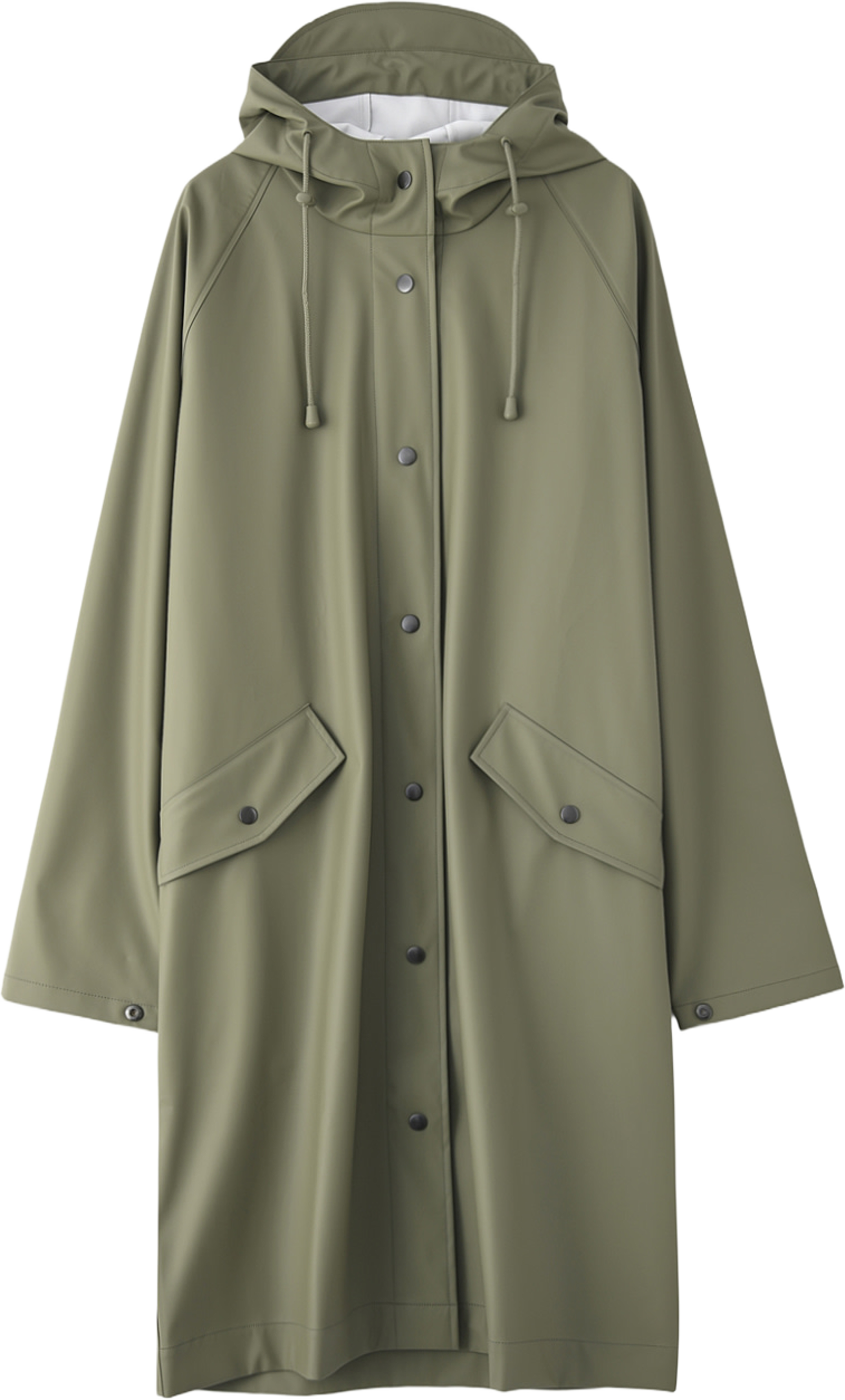 Regnjacka HEAVEN, från Å WOMAN, i färgen Light Khaki. Klicka för att öppna bilden i stort format