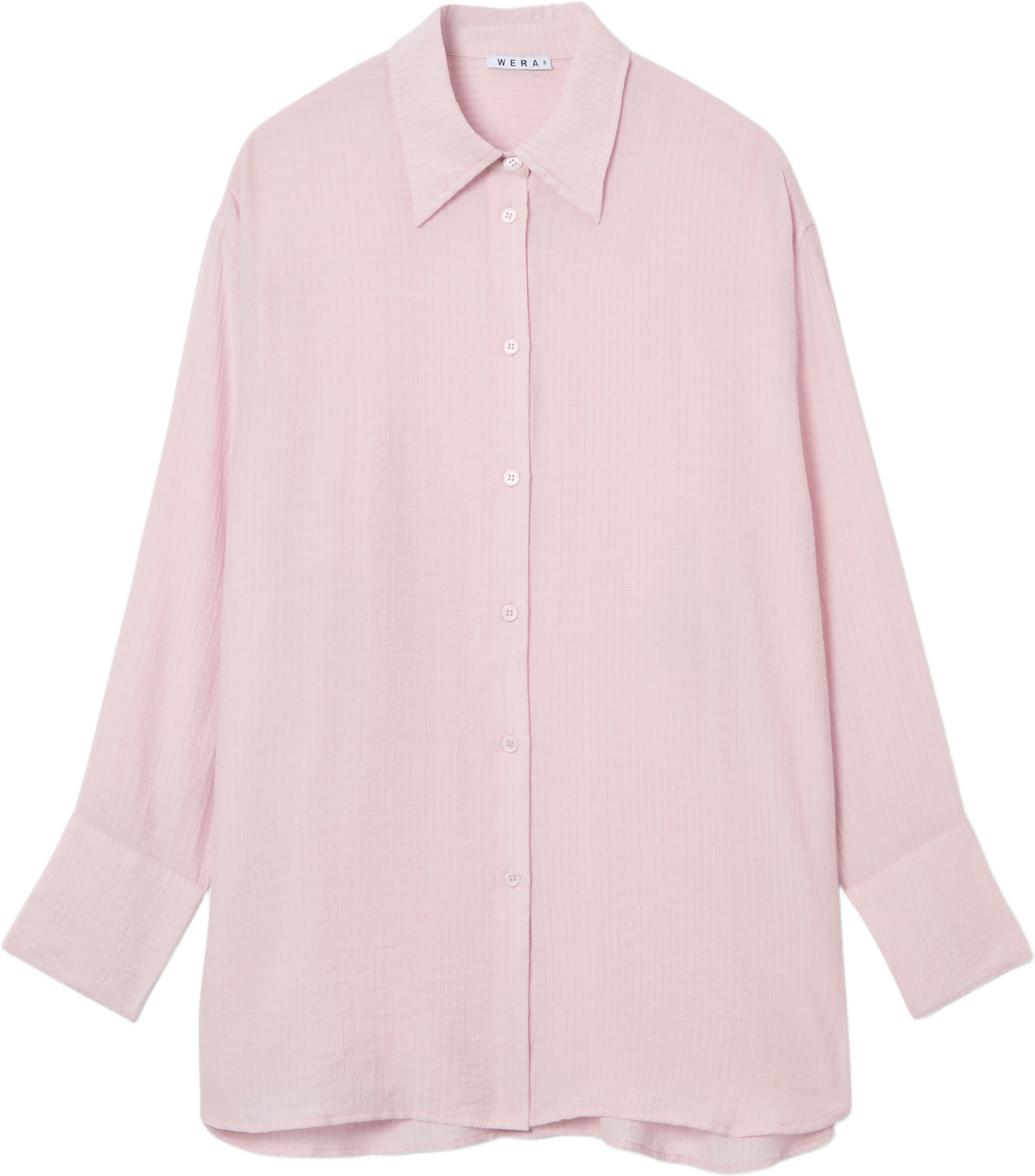 Viskosskjorta ARIES, från Wera, i färgen Light Pink. Klicka för att öppna bilden i stort format