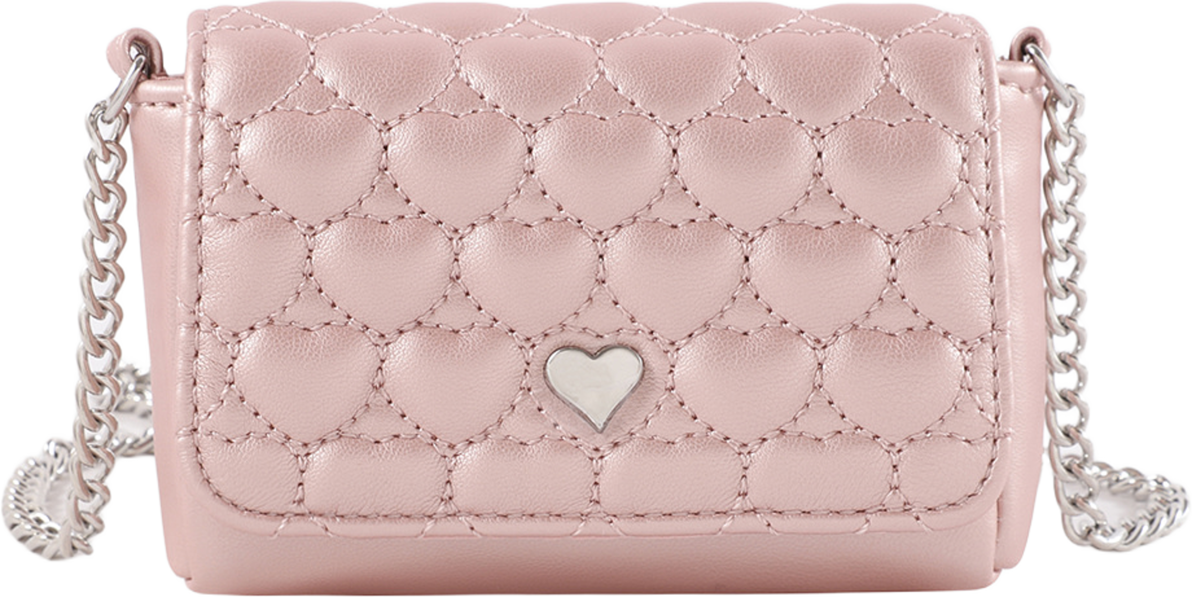 Handväska KATE, från RIKIKI, i färgen PINK METALLIC. Klicka för att öppna bilden i stort format