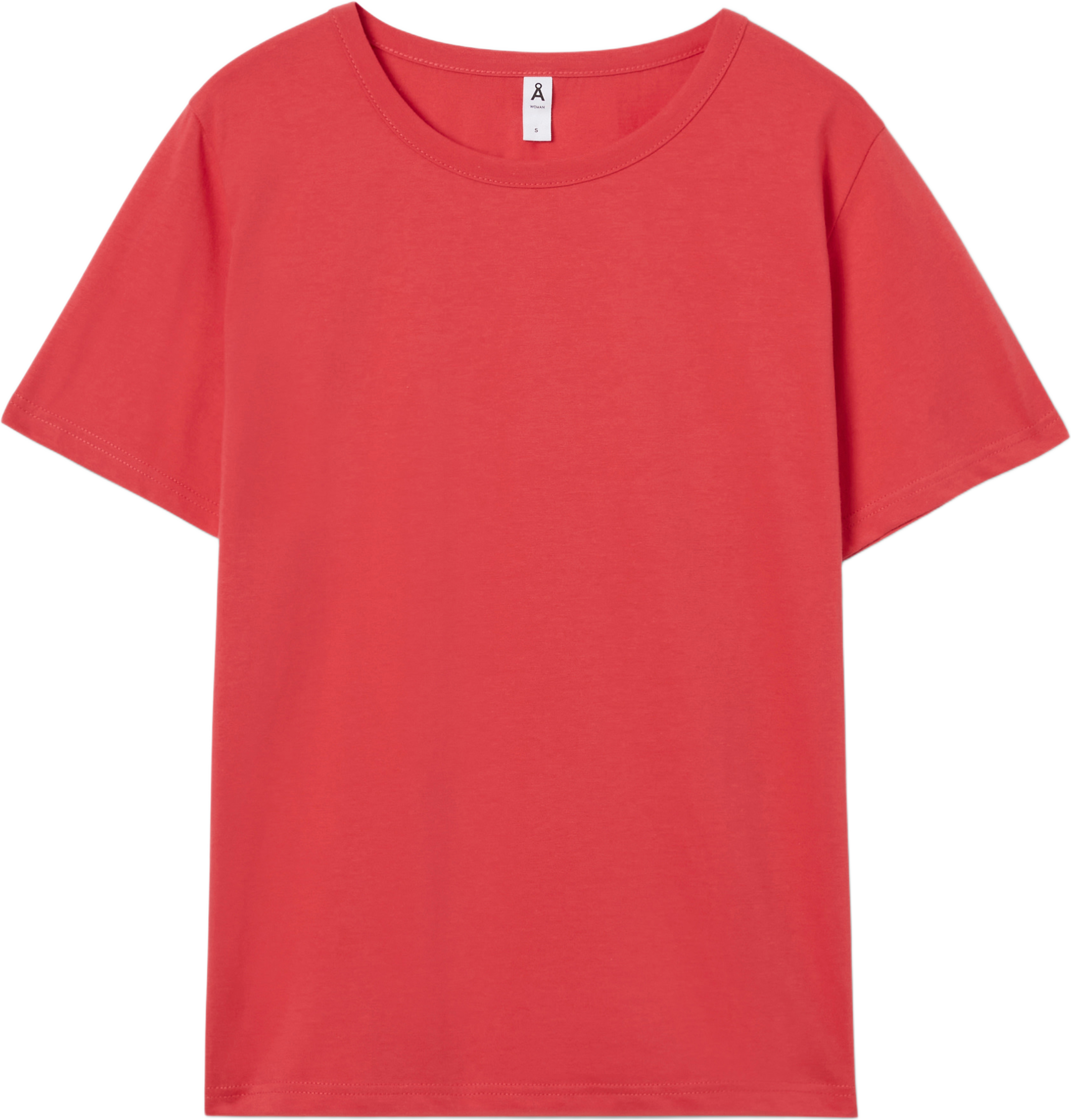 T-shirt MIMMIE, från Å WOMAN, i färgen Dusty Red. Klicka för att öppna bilden i stort format