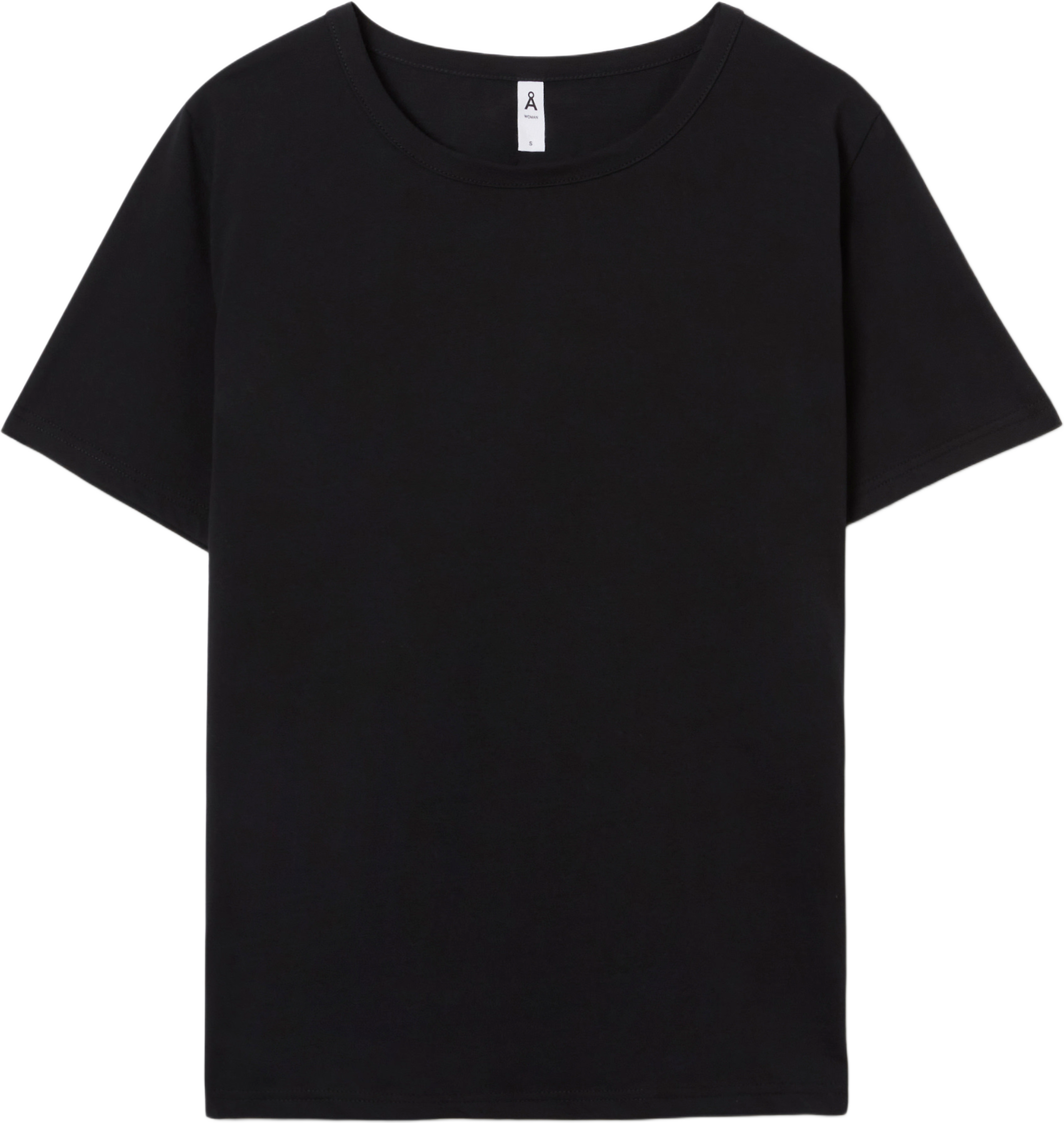 T-shirt MIMMIE, från Å WOMAN, i färgen Black. Klicka för att öppna bilden i stort format