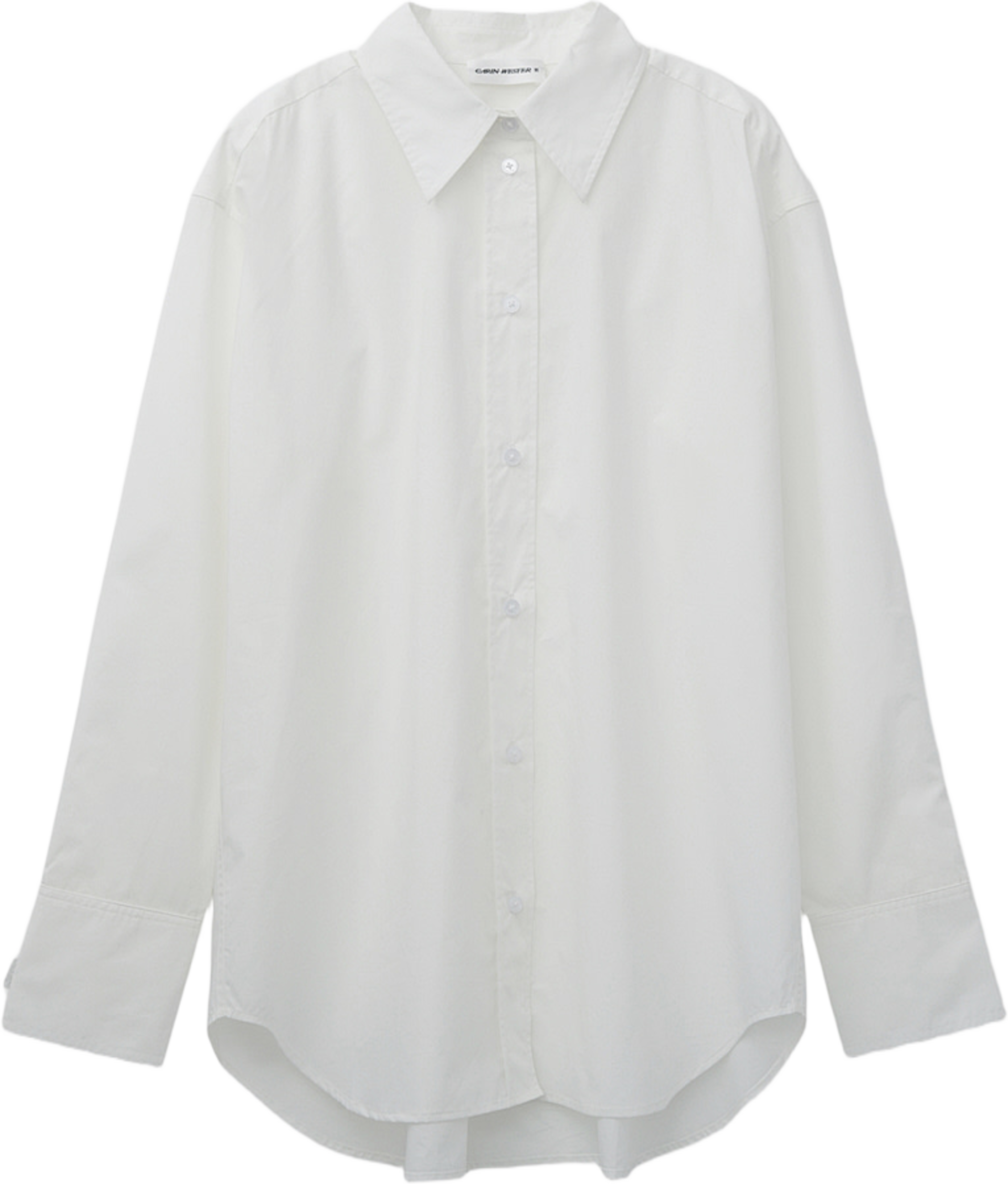 Poplinskjorta BJORK, från Carin Wester, i färgen Bright White. Klicka för att öppna bilden i stort format