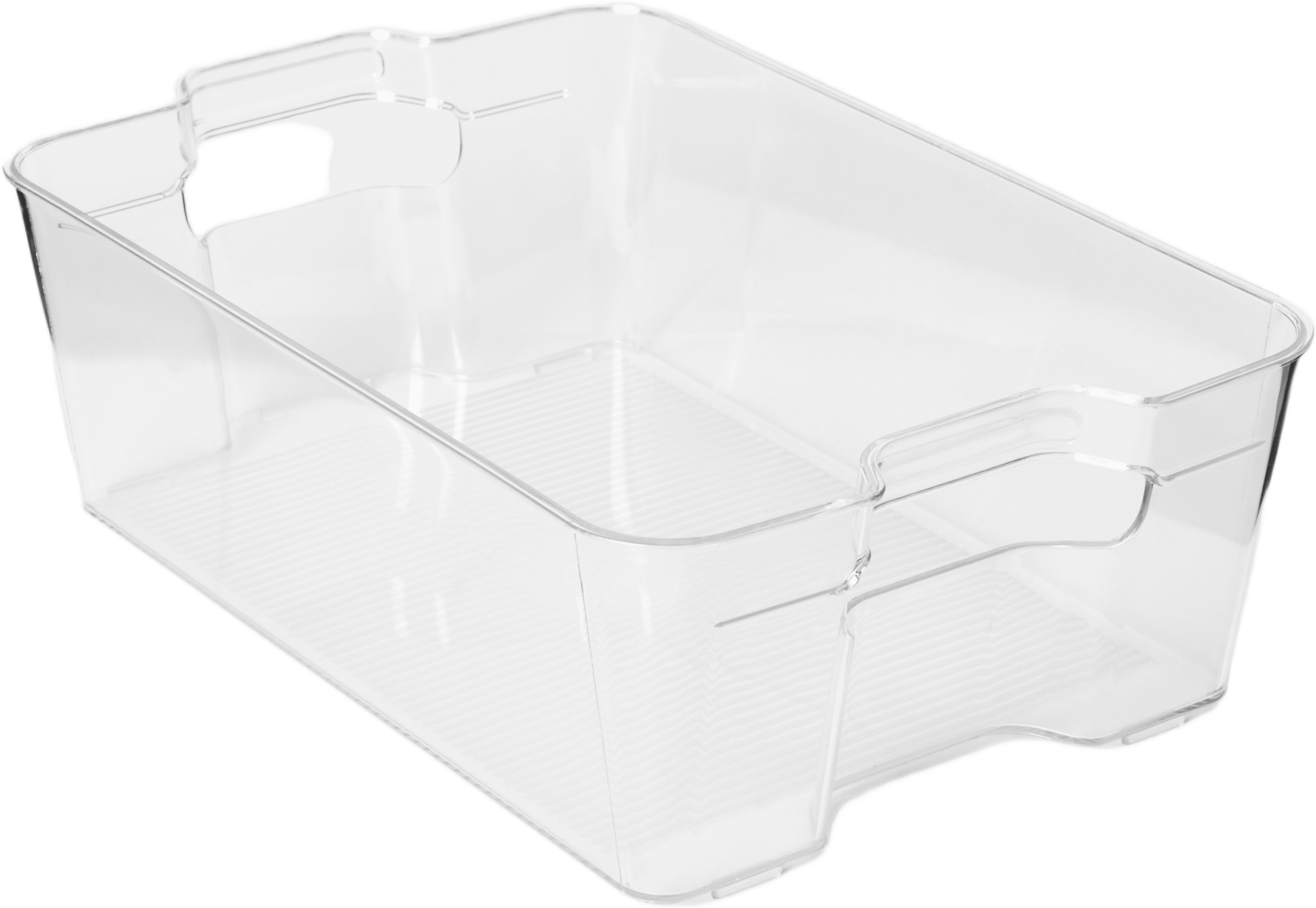 Stapelbar kylskåpsförvaring 21x32 cm, från Åhléns Home, i färgen Clear. Klicka för att öppna bilden i stort format