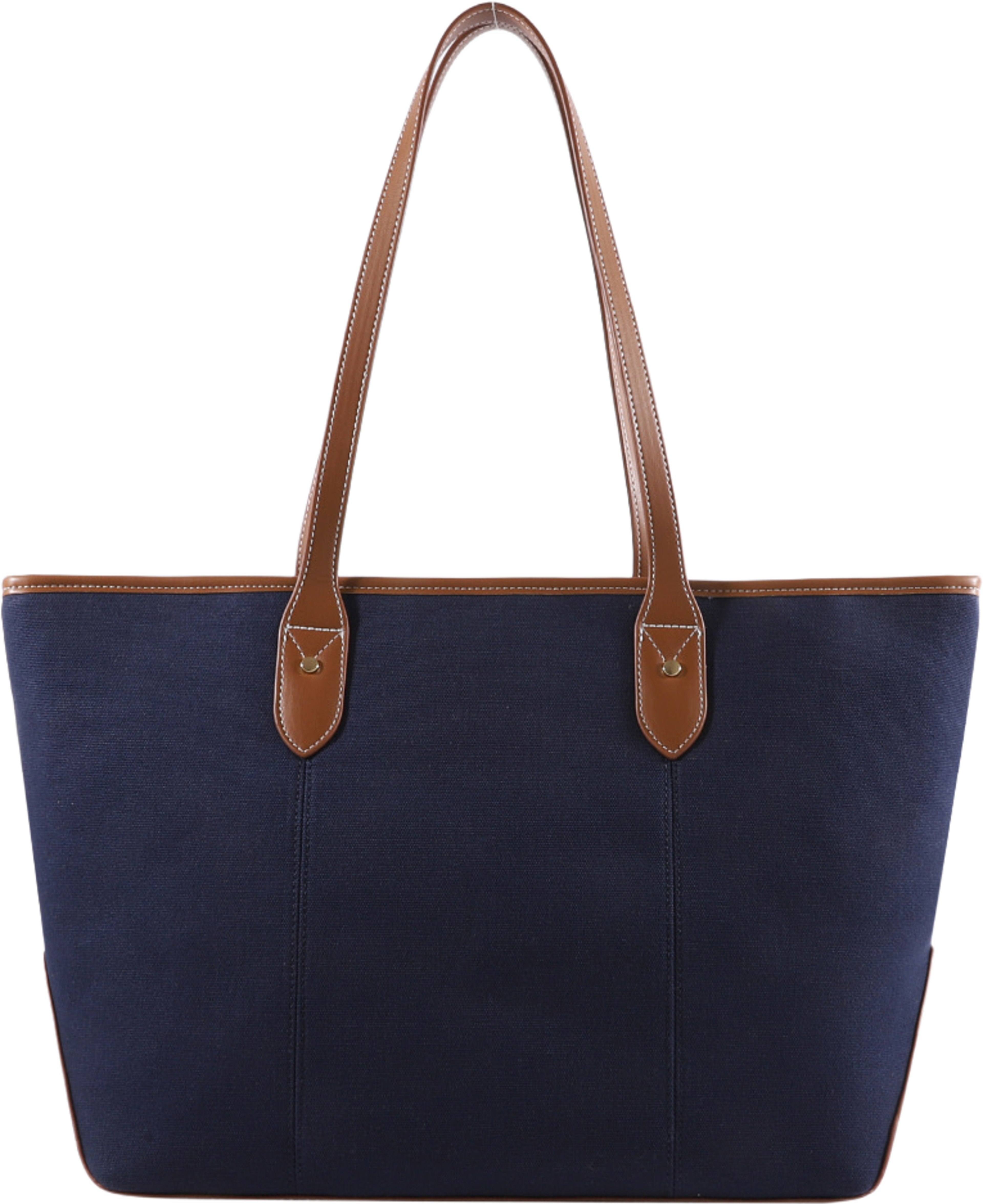 Toteväska i canvas MARIA, från Å WOMAN, i färgen Navy. Klicka för att öppna bilden i stort format