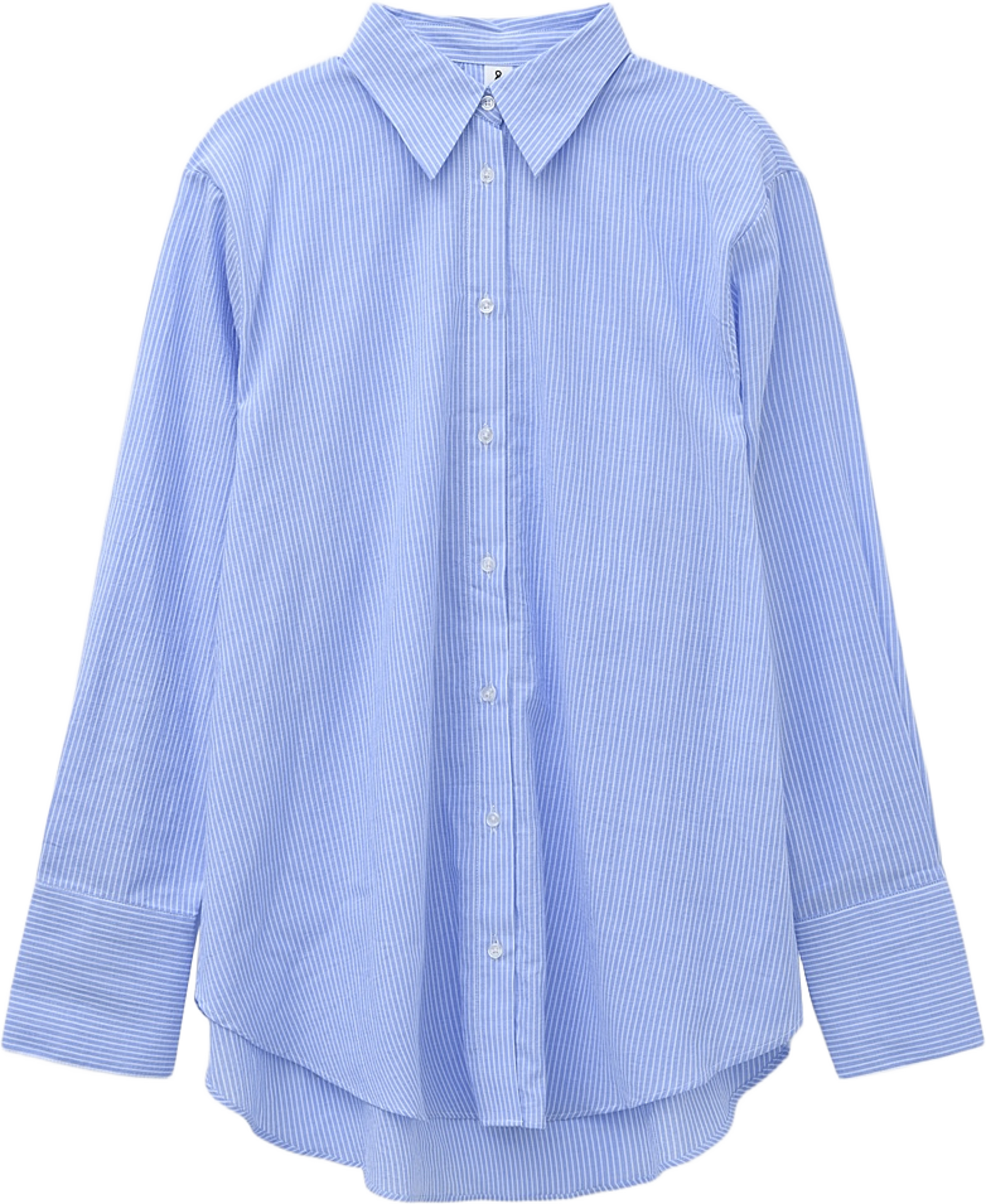 Skjorta LOLA, från Å WOMAN, i färgen Blue. Klicka för att öppna bilden i stort format