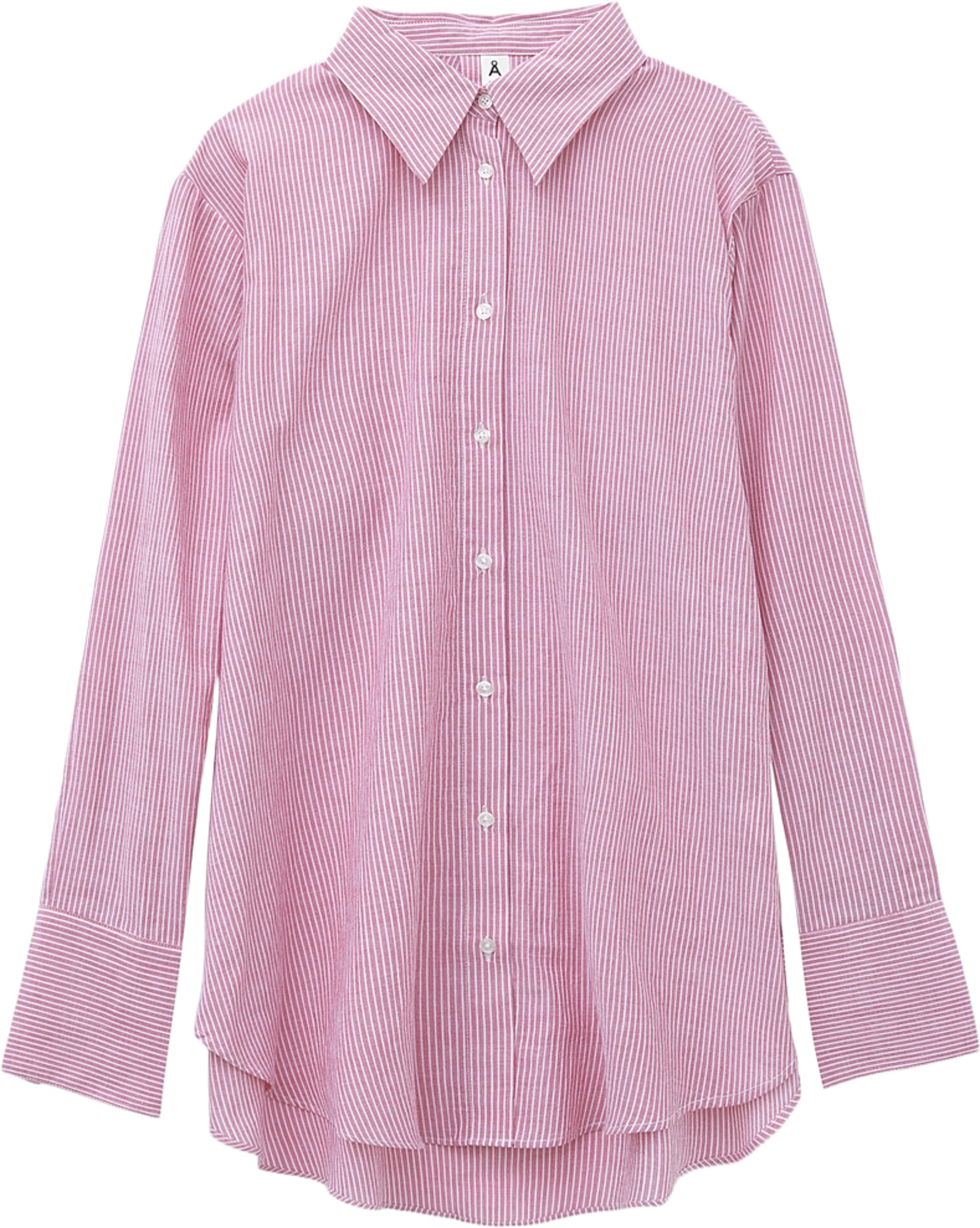 Skjorta LOLA, från Å WOMAN, i färgen Dusty Red. Klicka för att öppna bilden i stort format