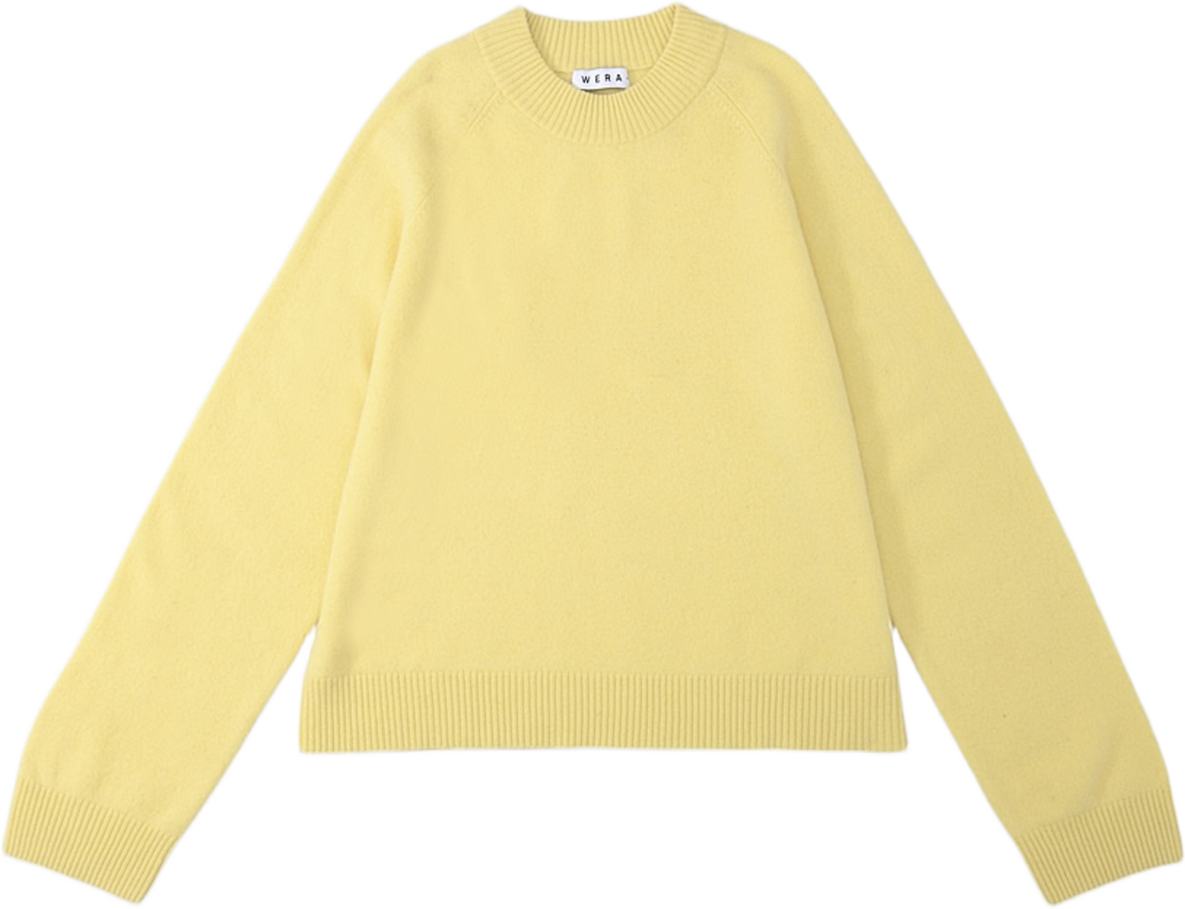 Ulljumper SPRING, från Wera, i färgen Light Yellow. Klicka för att öppna bilden i stort format