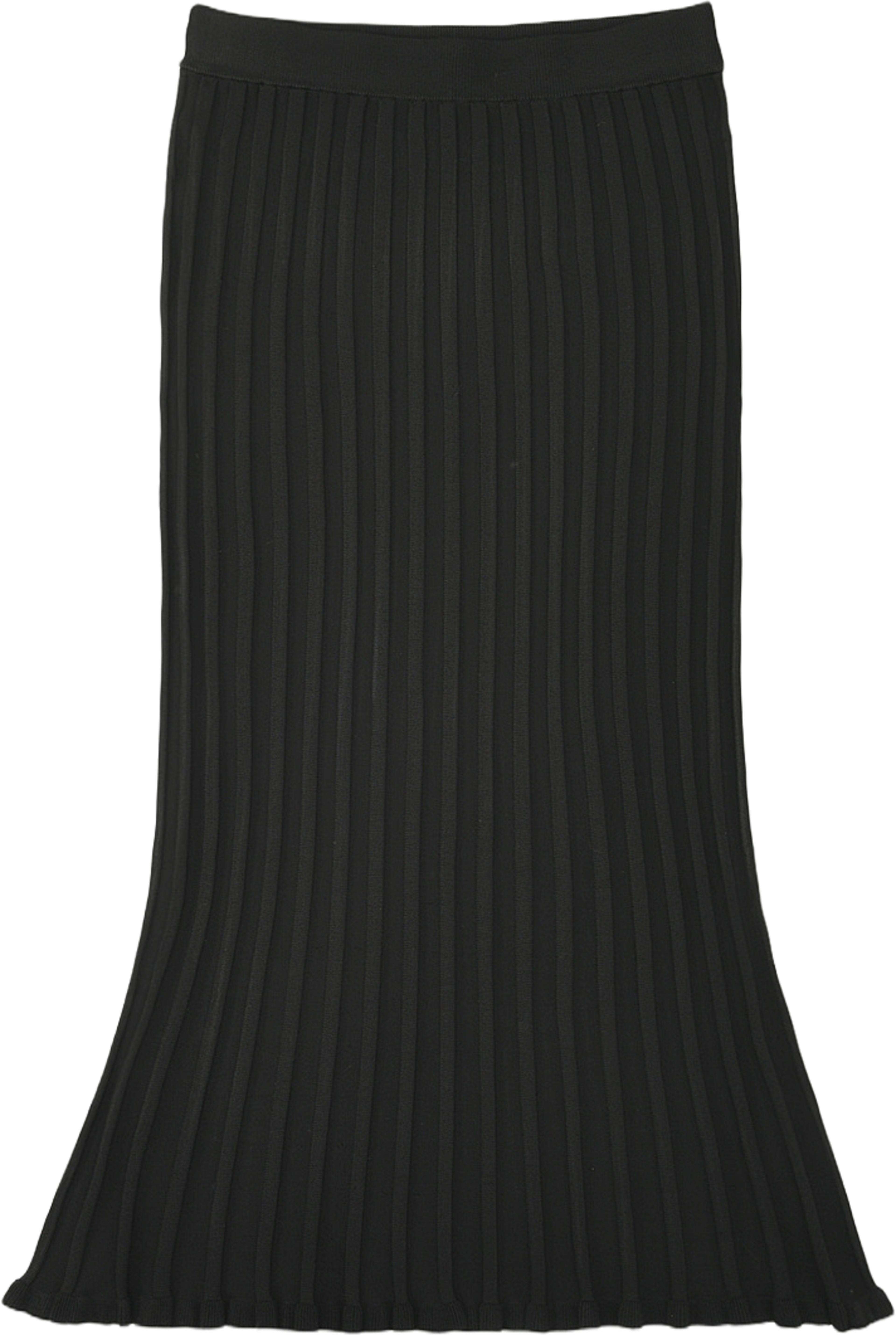 Ribbad kjol BLAZE, från Wera, i färgen Black. Klicka för att öppna bilden i stort format