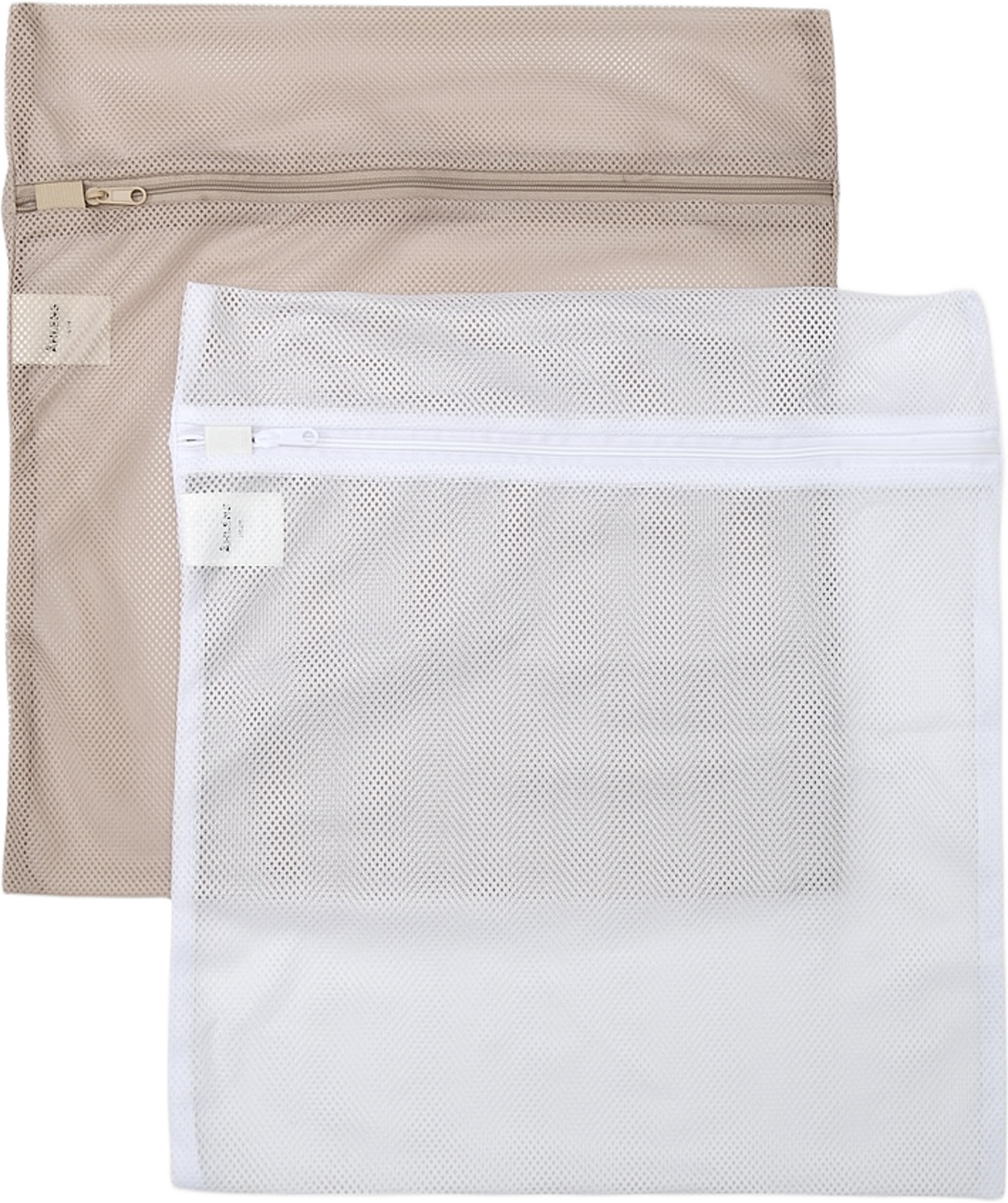 Tvättpåse, 2-pack, från Åhléns Home, i färgen White/Nude. Klicka för att öppna bilden i stort format