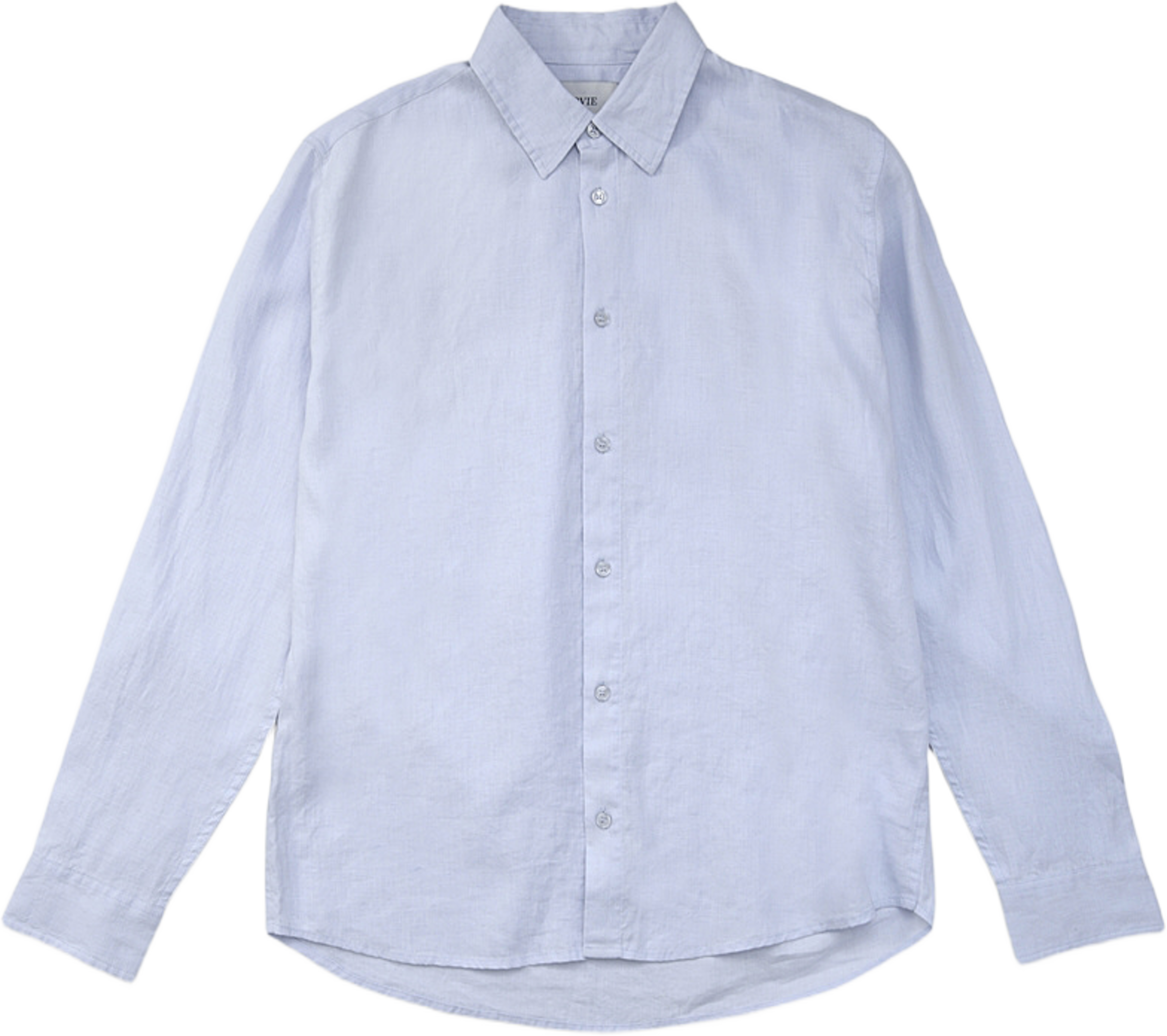 Linneskjorta KARL, från NORVIE, i färgen Light Blue. Klicka för att öppna bilden i stort format