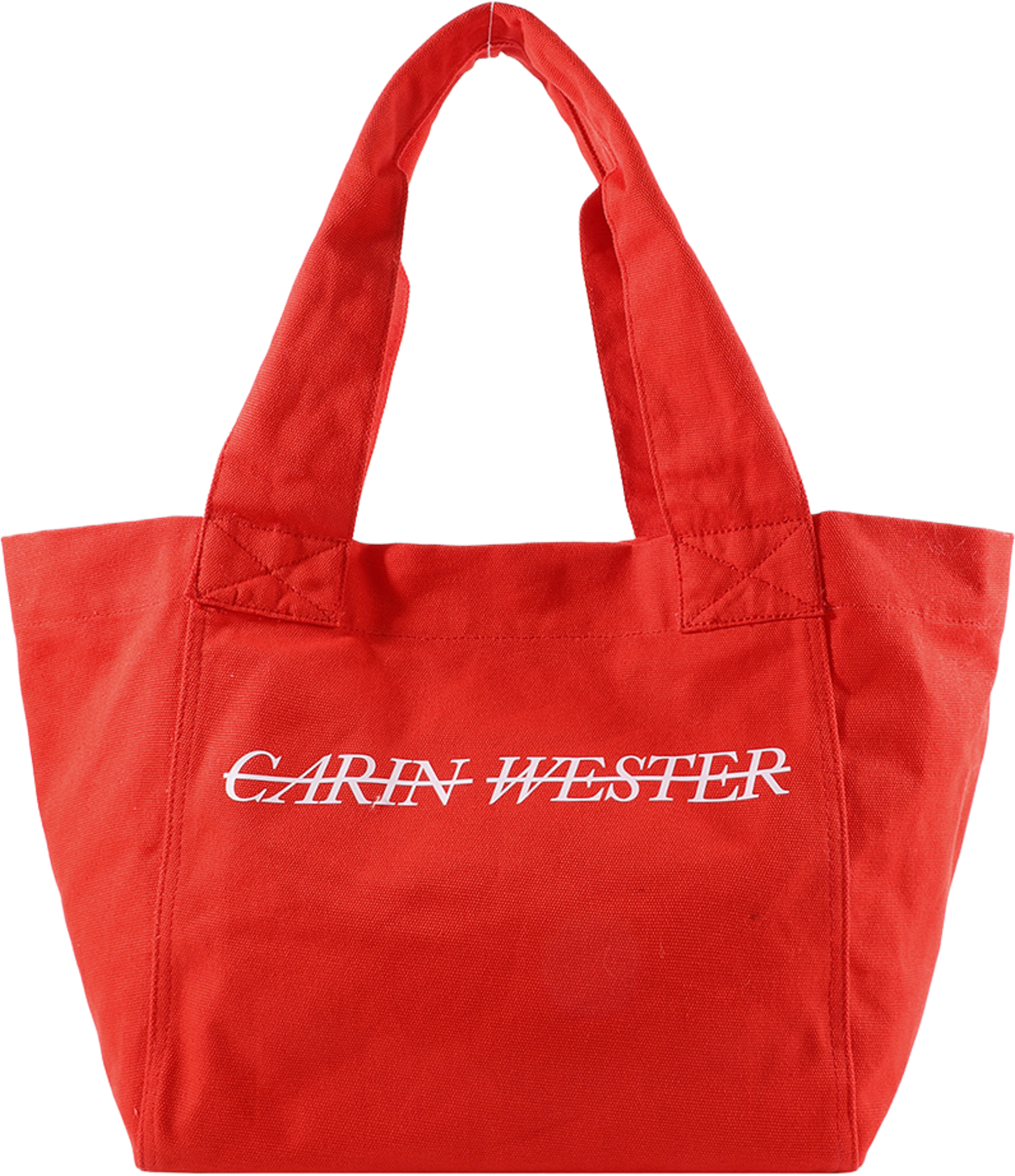 Toteväska i canvas ALICIA, från Carin Wester, i färgen Red. Klicka för att öppna bilden i stort format