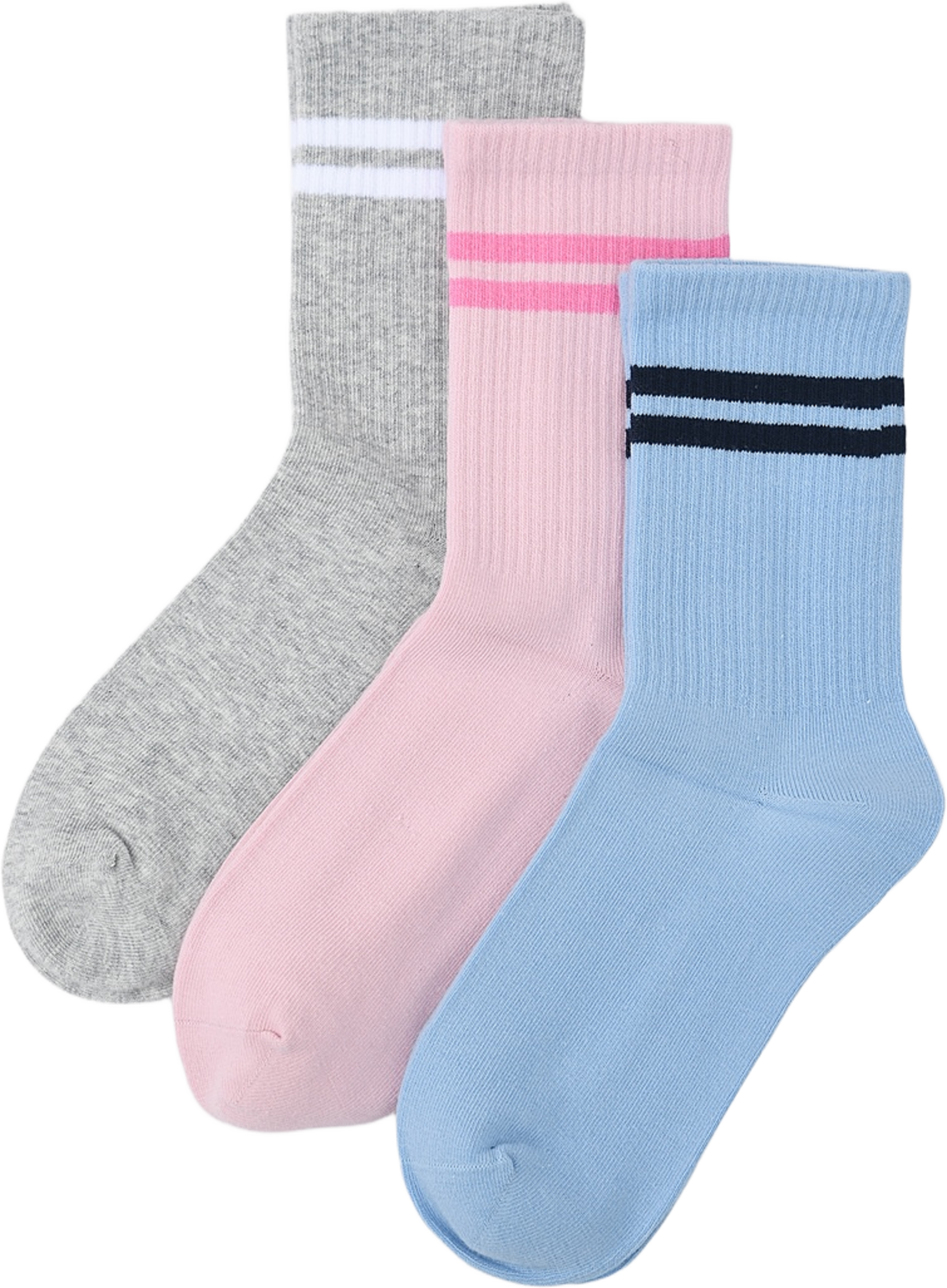 Sportstrumpor, 3-pack, från Å WOMAN, i färgen Multi. Klicka för att öppna bilden i stort format