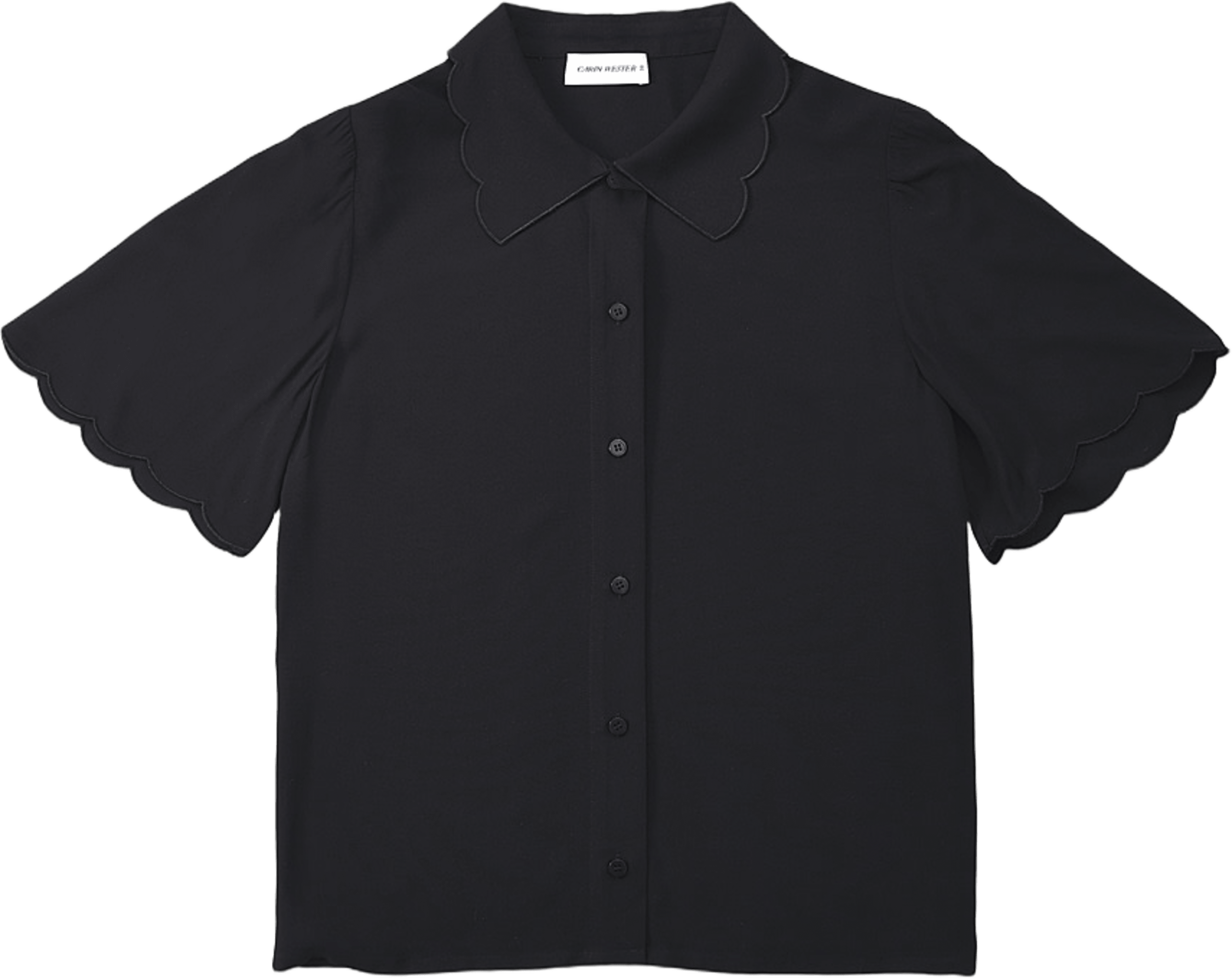 Blus AIRA, från Carin Wester, i färgen Black. Klicka för att öppna bilden i stort format