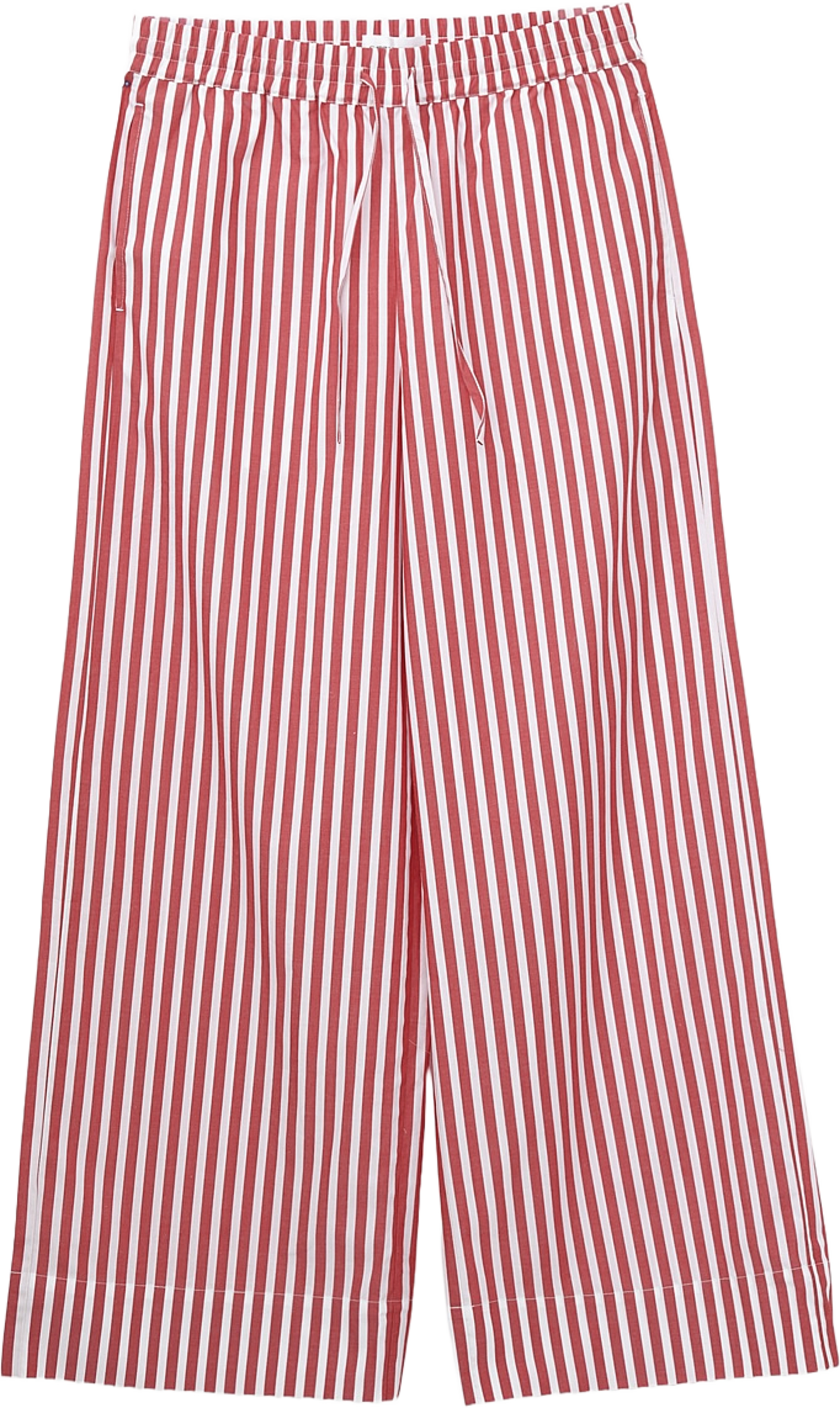 Bomullsbyxor MOA, från Carin Wester, i färgen Red white stripe. Klicka för att öppna bilden i stort format