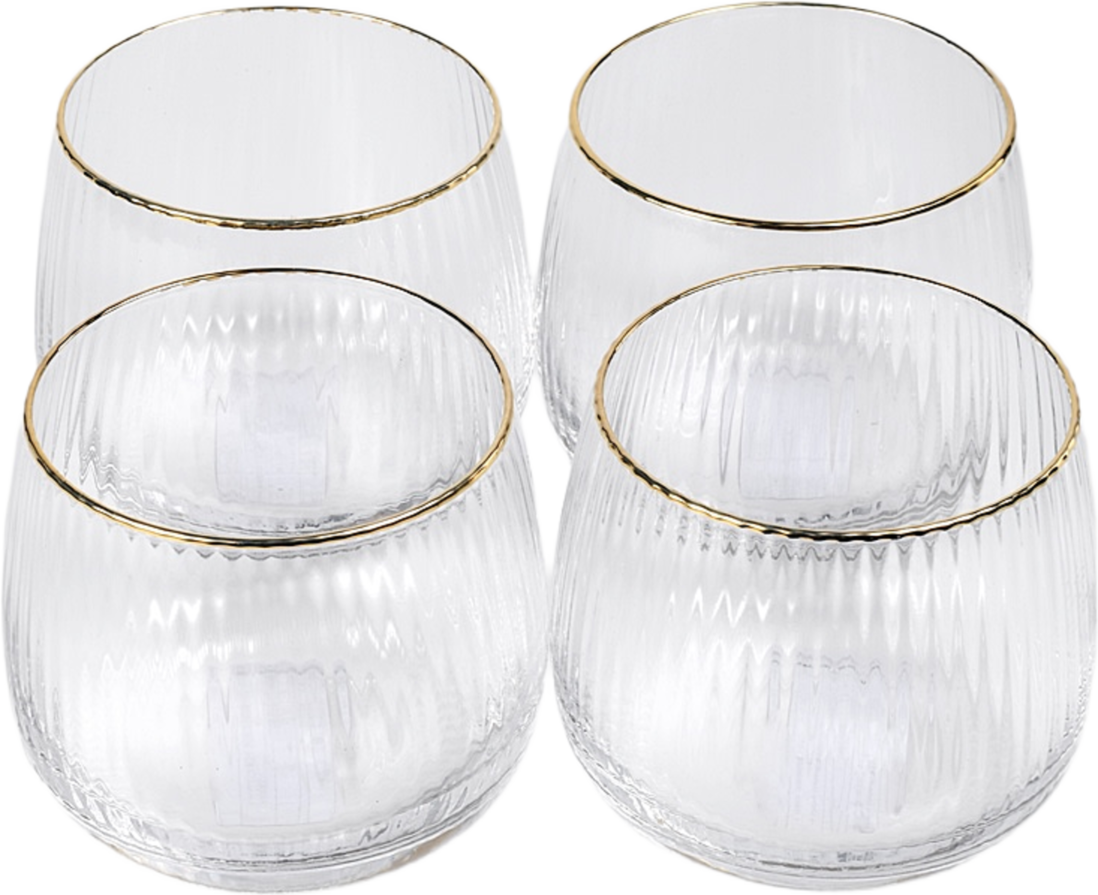 Tumblerglas SOPRAN 22 cl, 4-pack, från Åhléns Home, i färgen Gold. Klicka för att öppna bilden i stort format