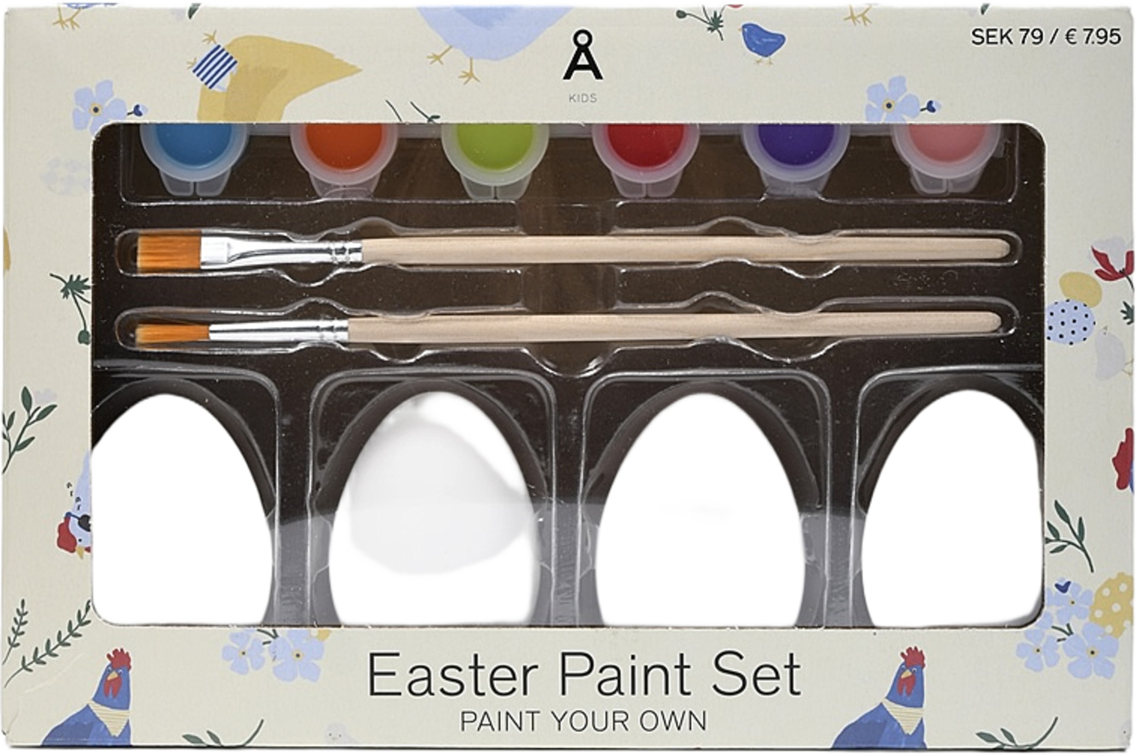 Påskpyssel målarkit, från Å KIDS, i färgen Yellow. Klicka för att öppna bilden i stort format
