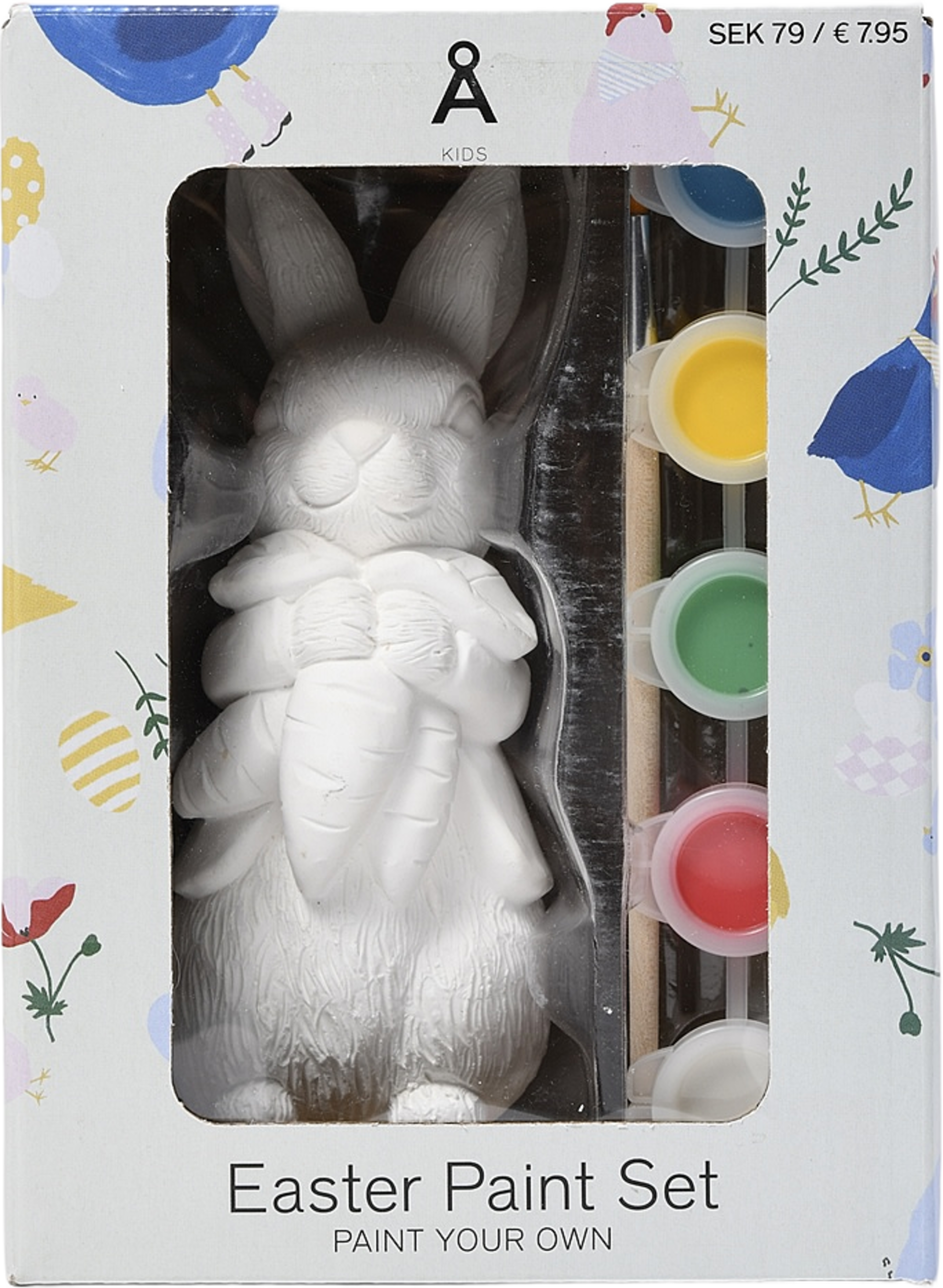 Påskpyssel målarkit, från Å KIDS, i färgen Light Green. Klicka för att öppna bilden i stort format
