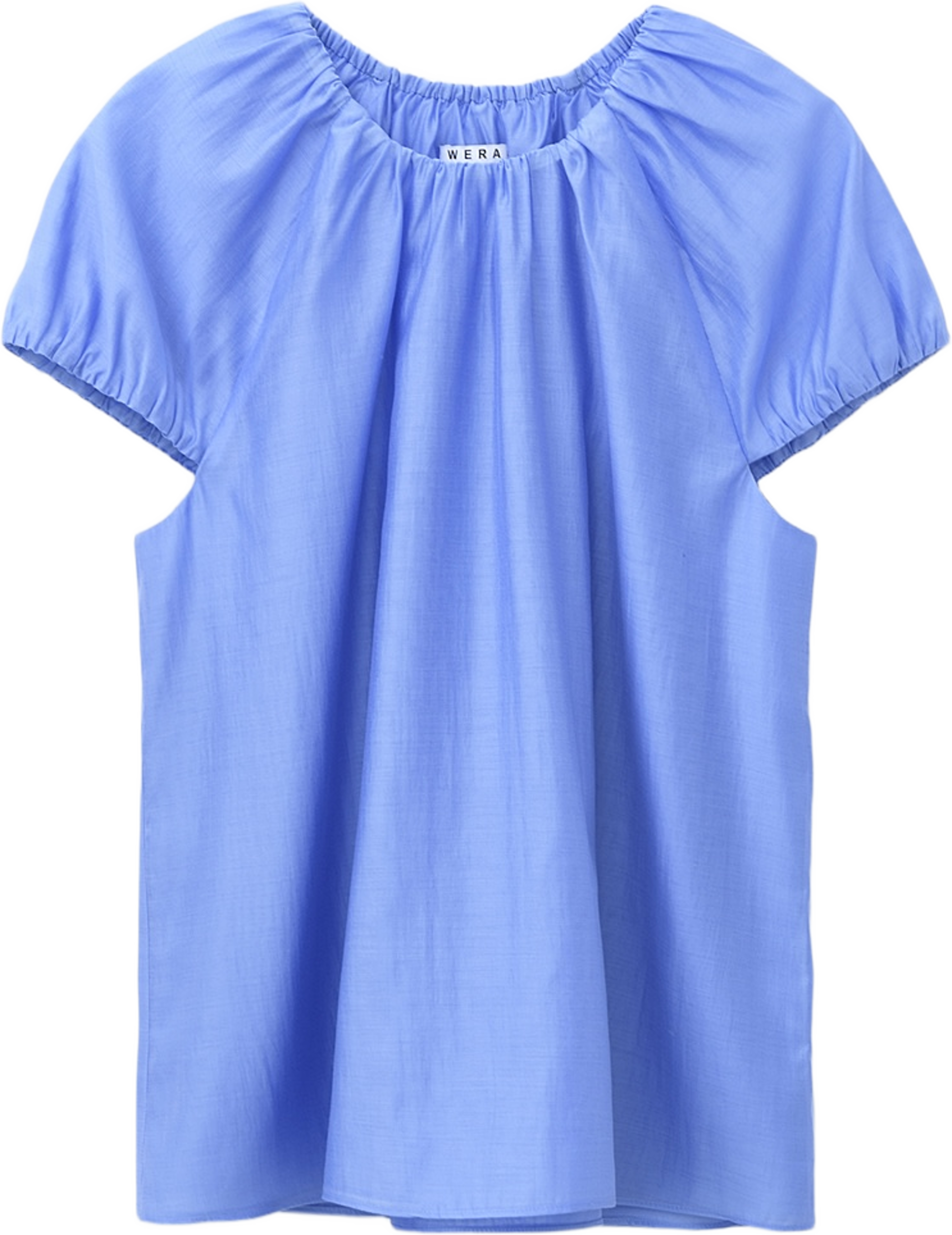 Blus LOVISA, från Wera, i färgen Blue. Klicka för att öppna bilden i stort format