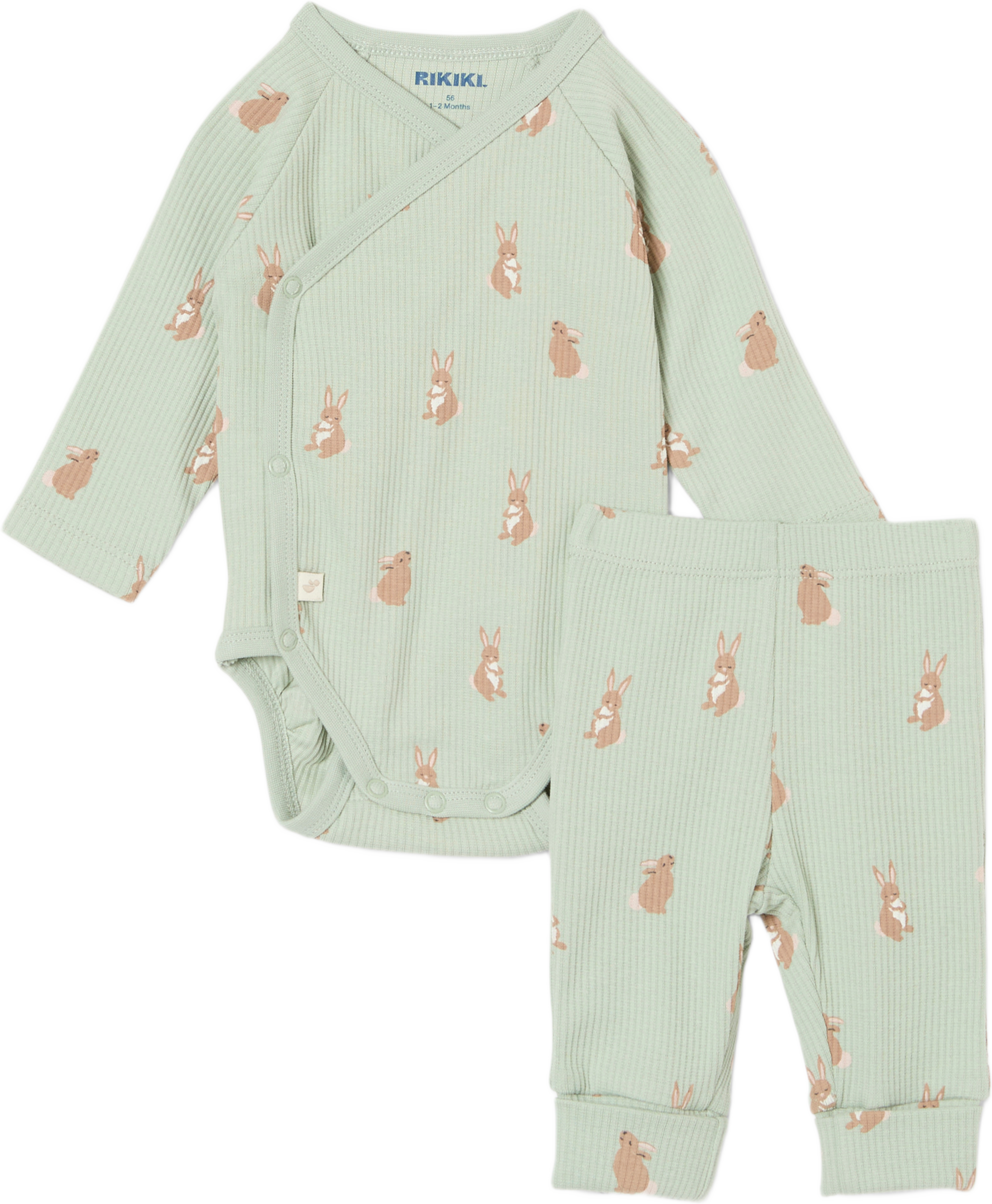 Ribbat set LOVE, från RIKIKI, i färgen Rabbit. Klicka för att öppna bilden i stort format