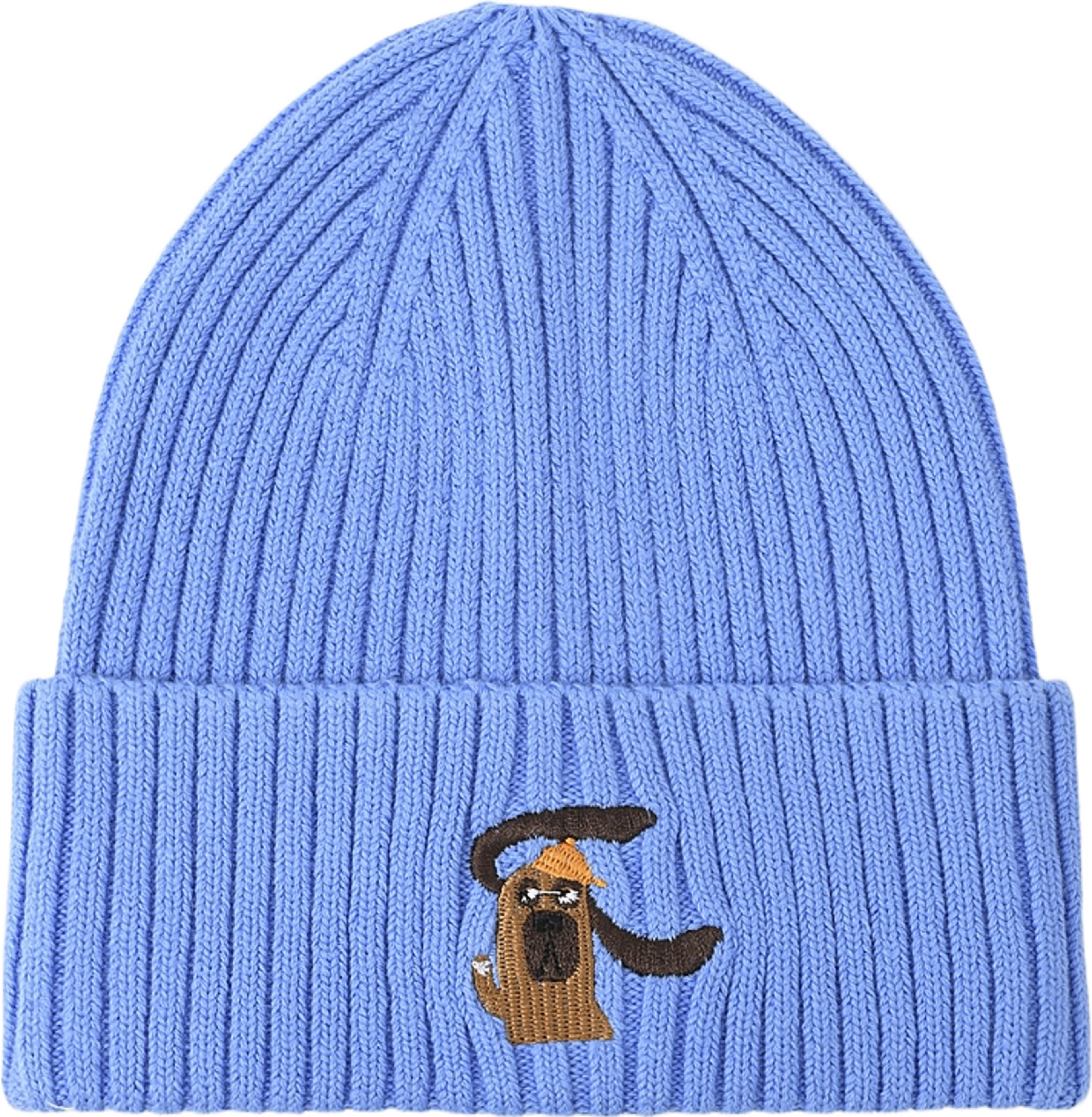 Stickad mössa NORTH, från RIKIKI, i färgen Light Blue. Klicka för att öppna bilden i stort format