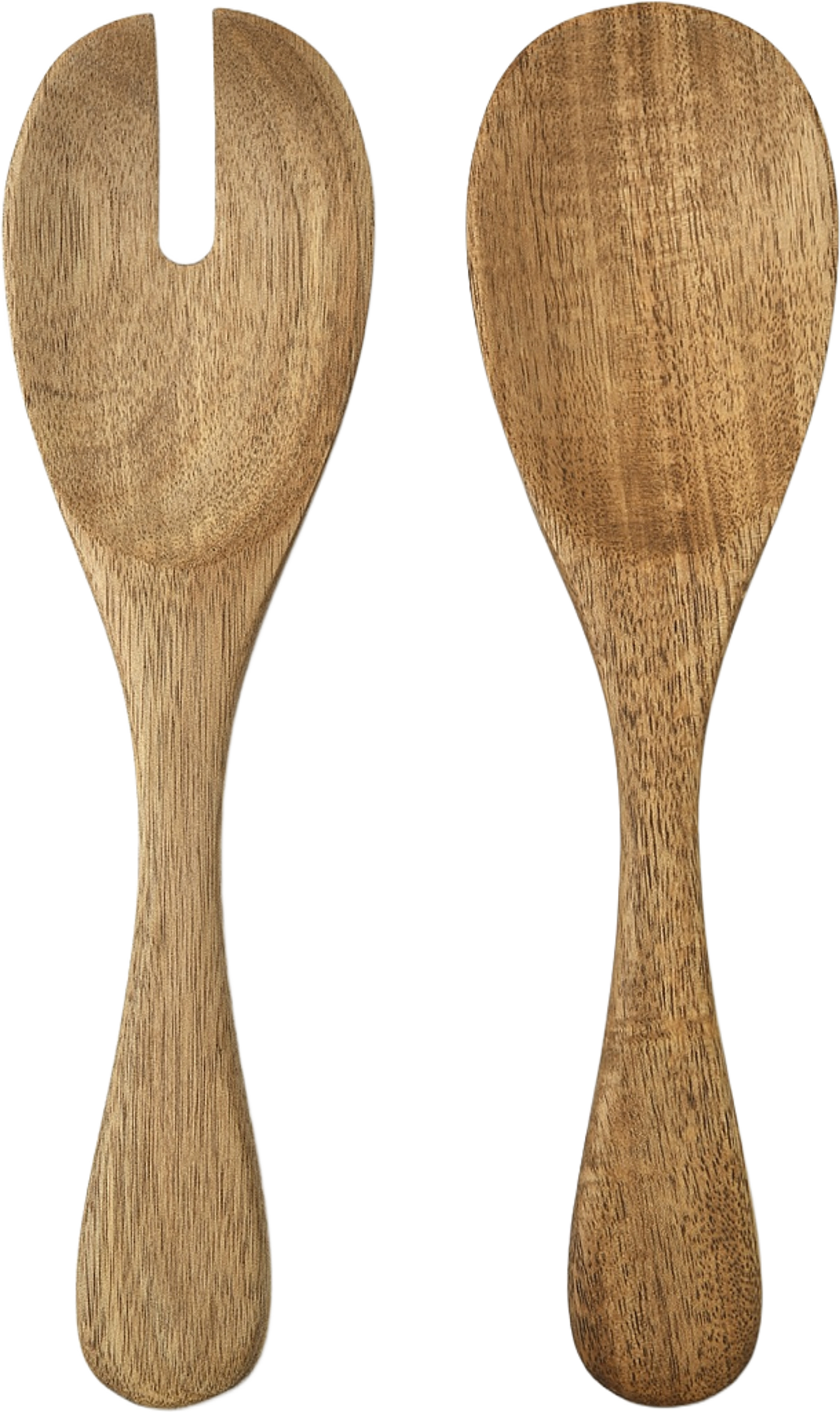 Salladsbestick i akacia SHORTY, från Åhléns Home, i färgen Natural. Klicka för att öppna bilden i stort format