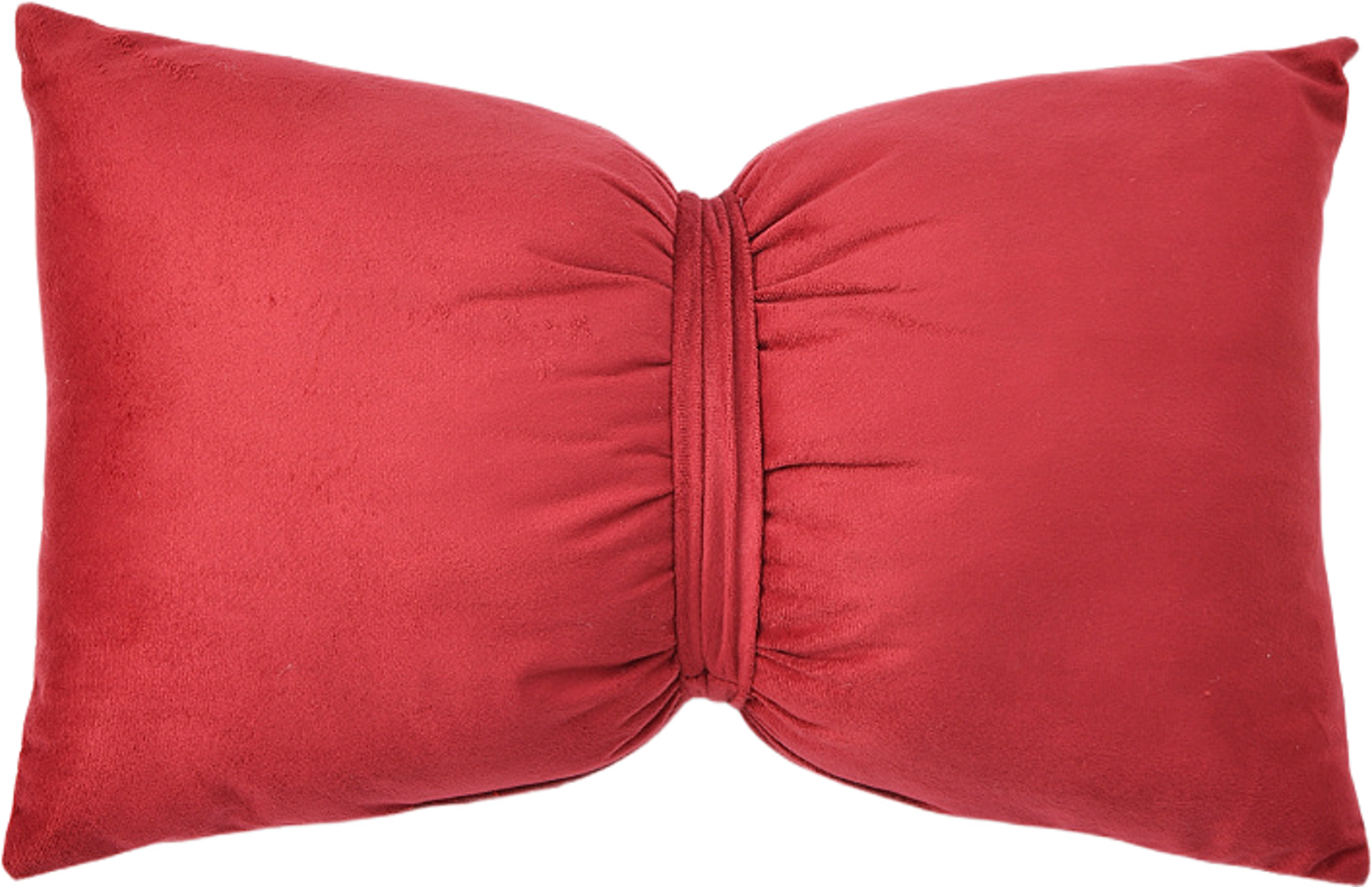 Kudde BOW 30x50 cm, från Åhléns Home, i färgen Red. Klicka för att öppna bilden i stort format