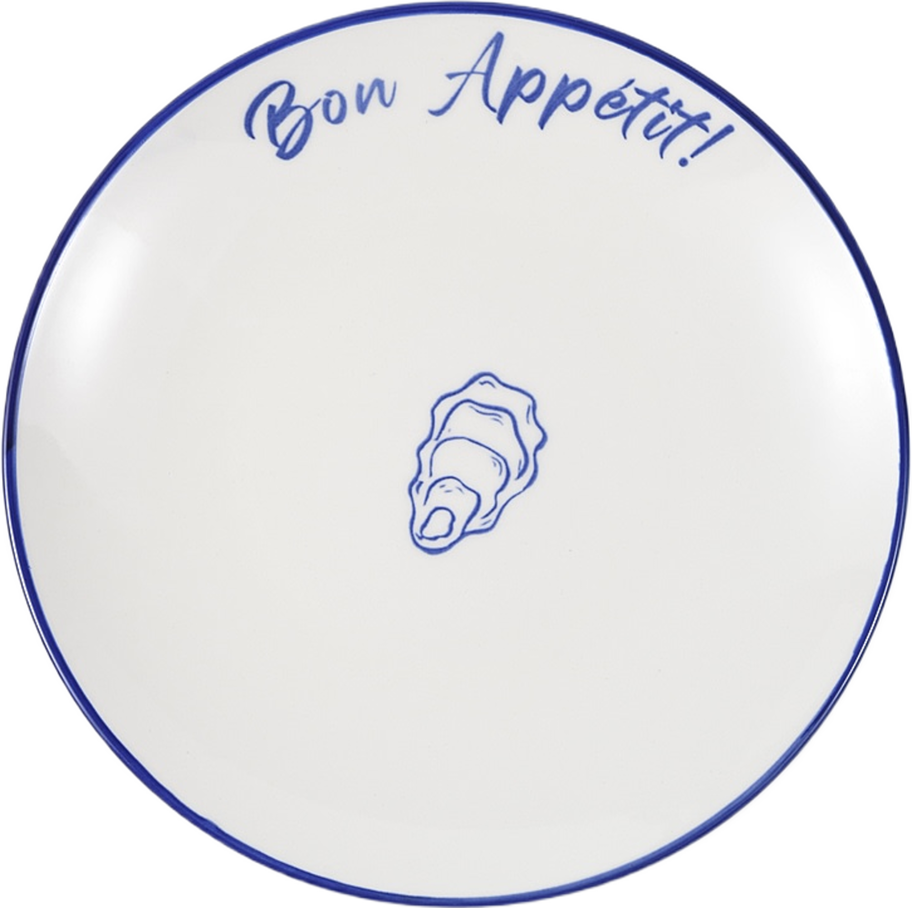 Assiett PARISA 20 cm, från Åhléns Home, i färgen White/blue Bon. Klicka för att öppna bilden i stort format