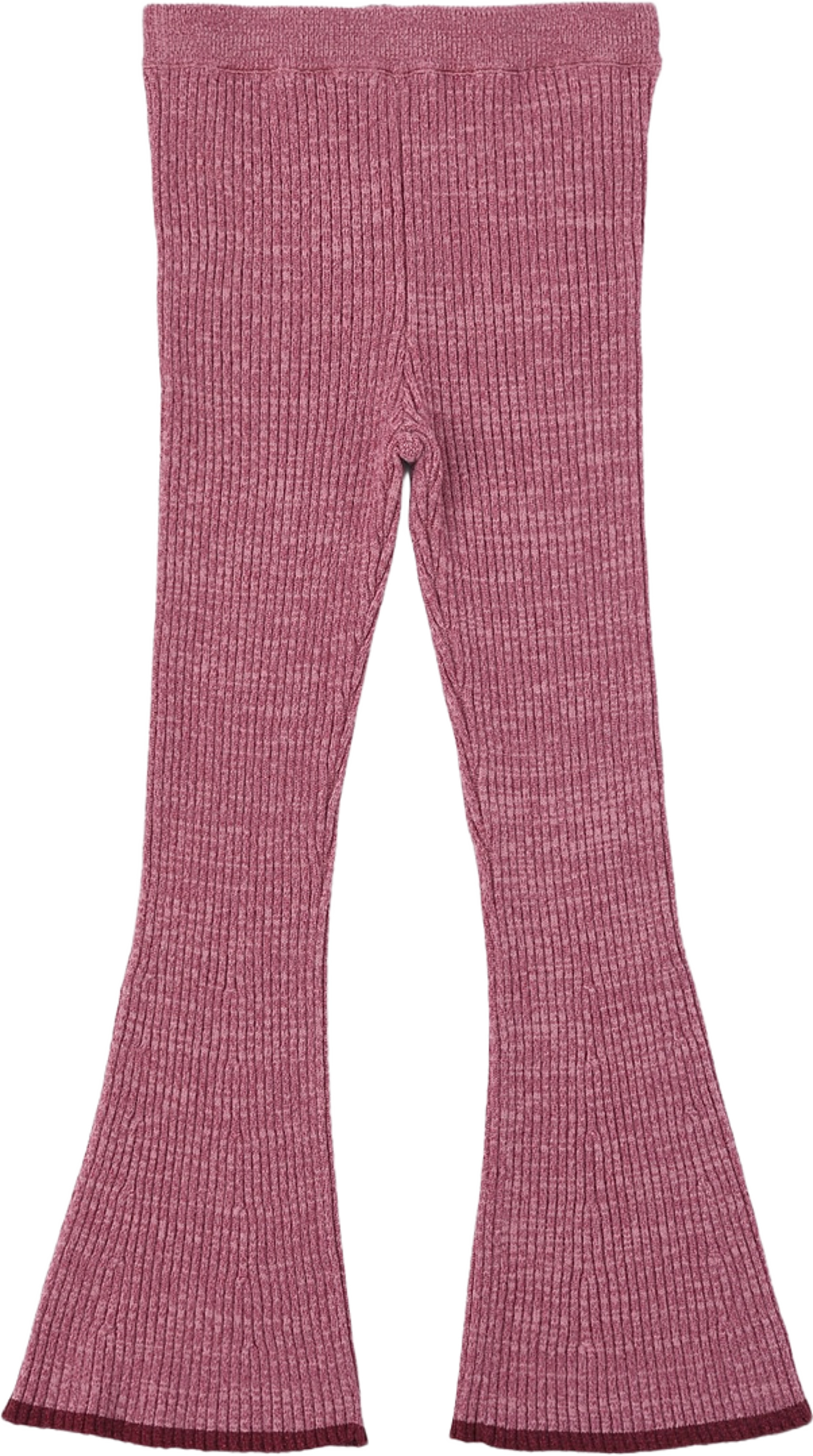 Ribbstickade leggings LOVA, från RIKIKI, i färgen Pink. Klicka för att öppna bilden i stort format