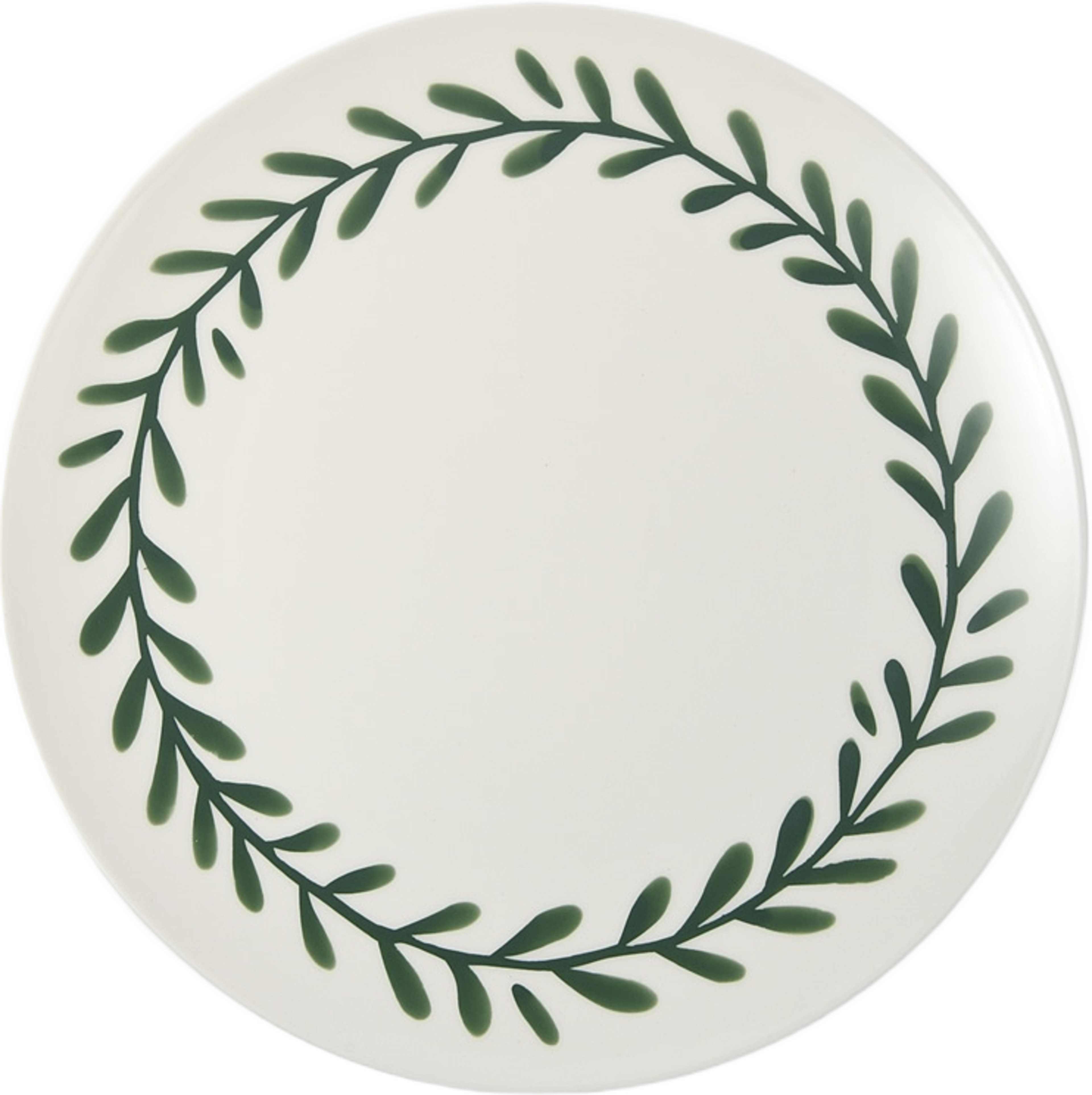 Serveringsfat WREATH 36 cm, från PORTOLINO LIVING, i färgen Green. Klicka för att öppna bilden i stort format