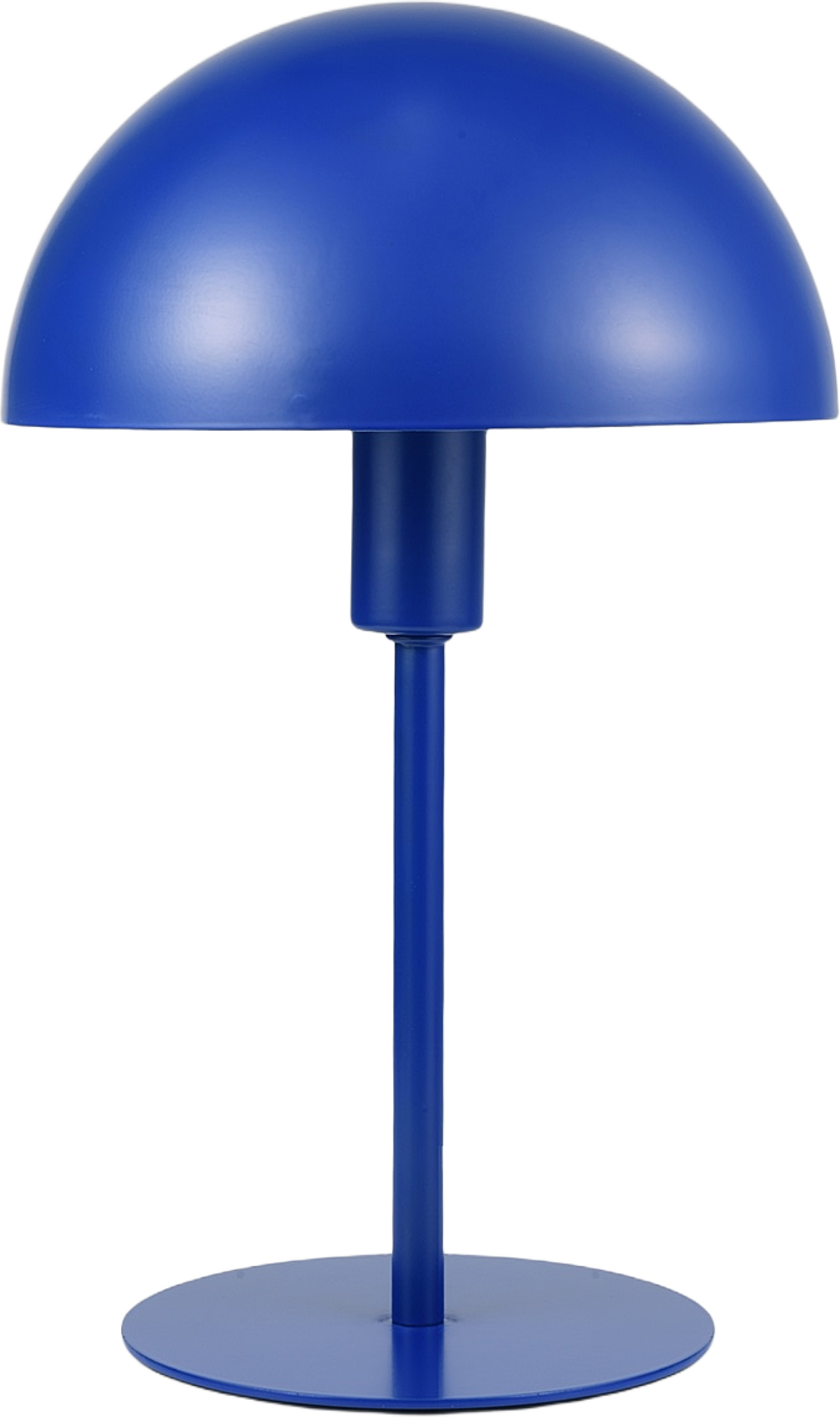 Bordslampa i metall LUNA, från Åhléns Home, i färgen Klein Blue. Klicka för att öppna bilden i stort format