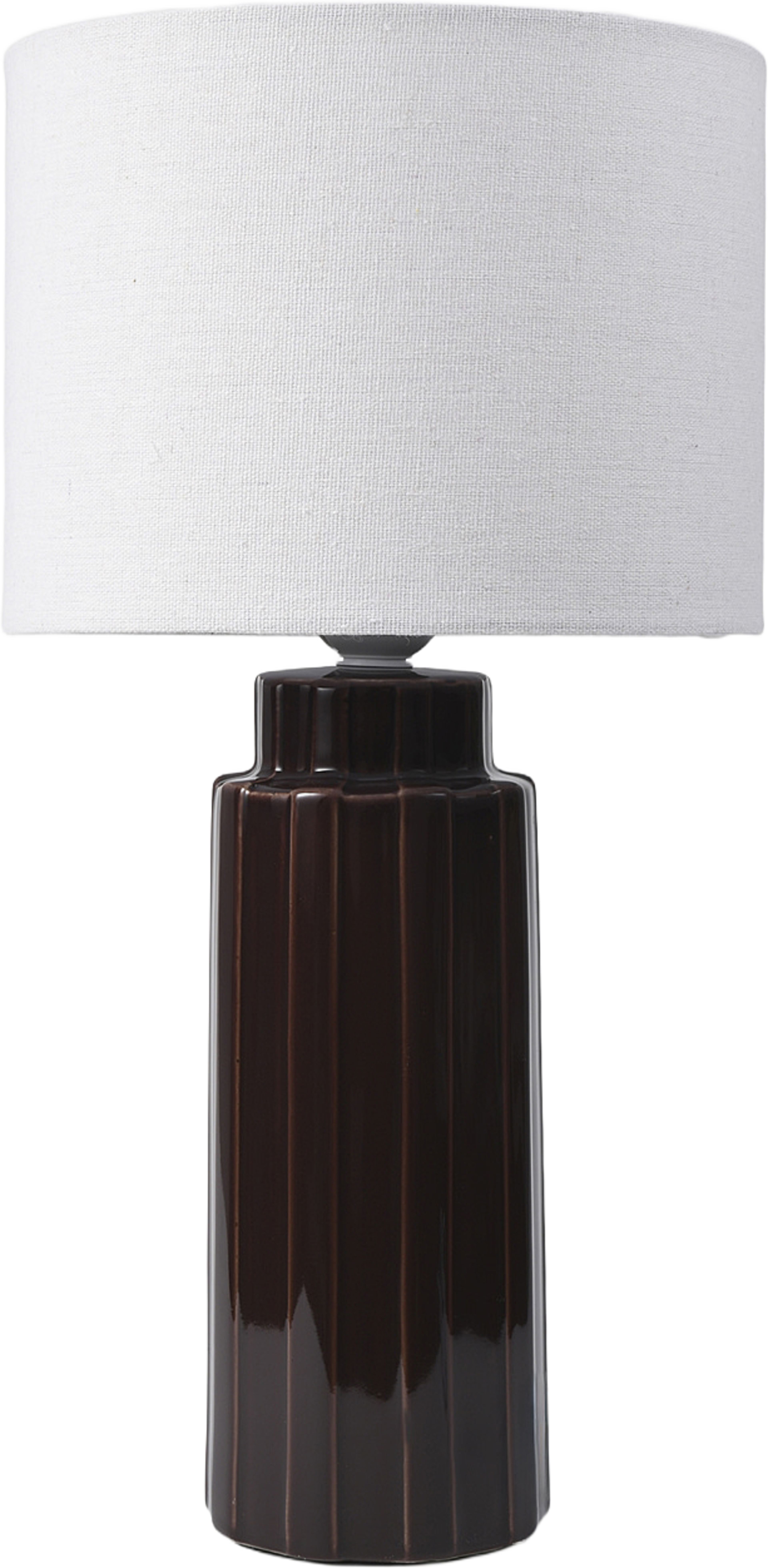 Bordslampa WALDO, från Åhléns Home, i färgen Brown. Klicka för att öppna bilden i stort format