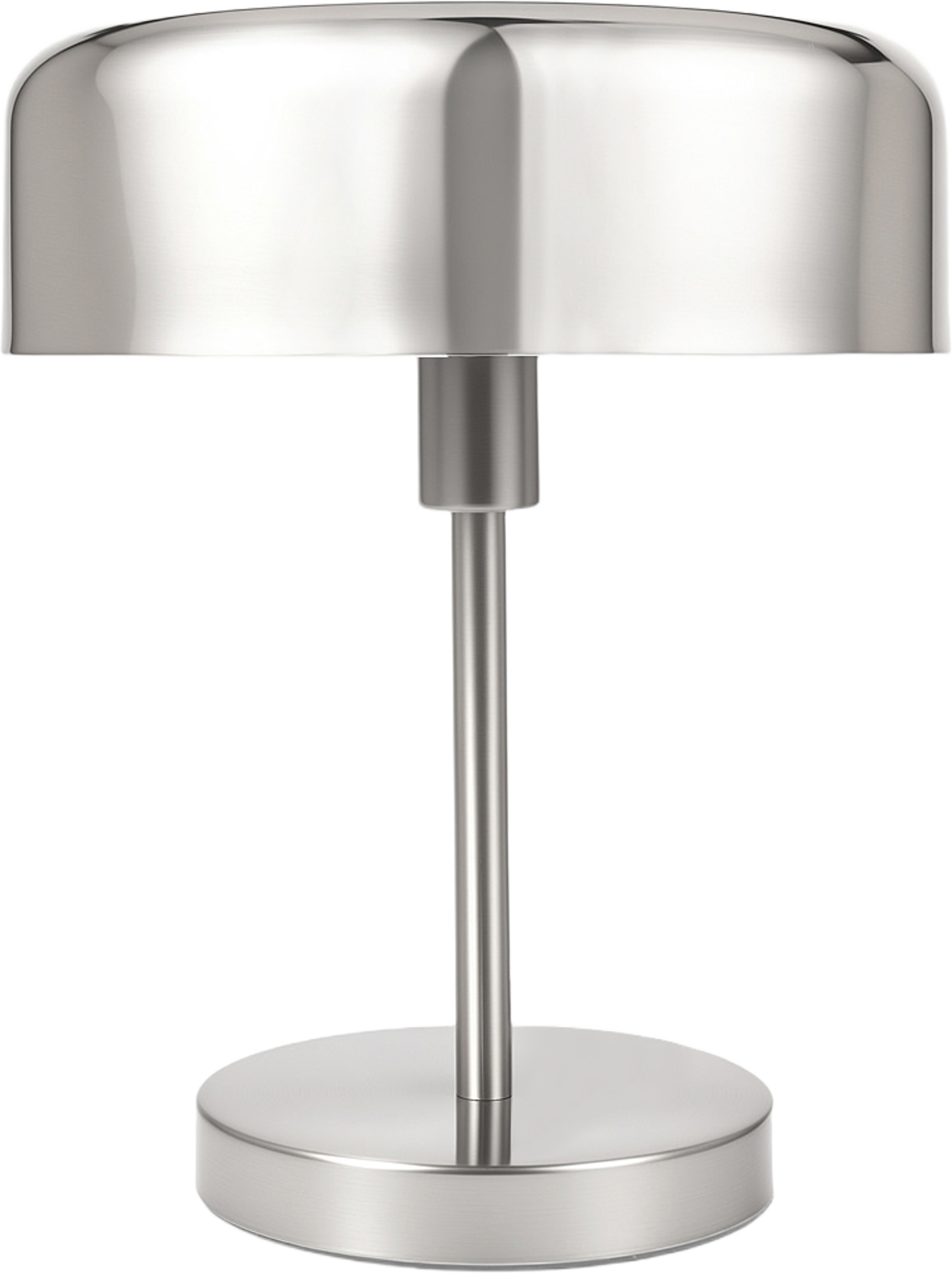 Bordslampa i metall LUCA, från Åhléns Home, i färgen Chrome. Klicka för att öppna bilden i stort format