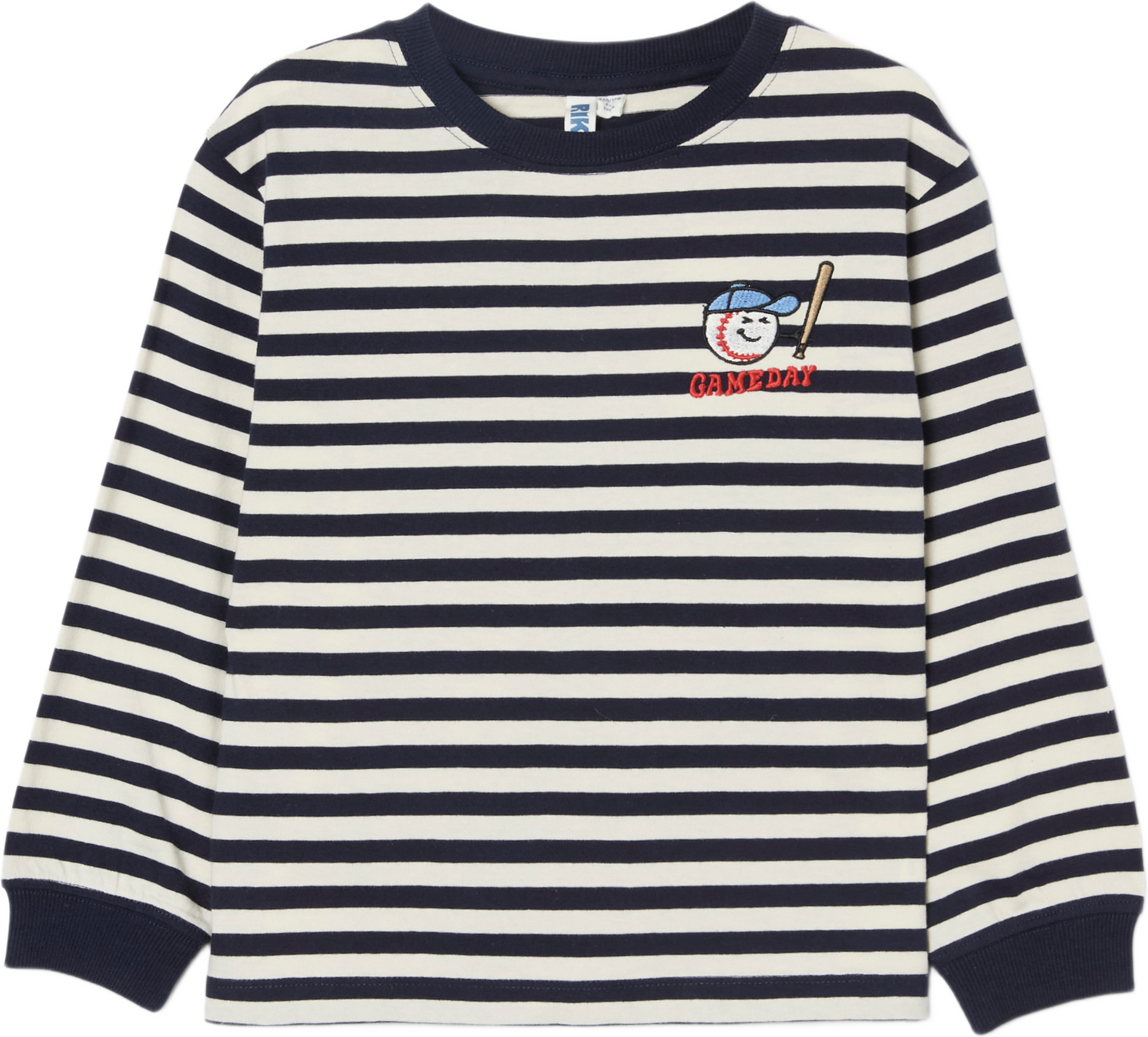 Randig tröja NADA, från RIKIKI, i färgen Navy. Klicka för att öppna bilden i stort format