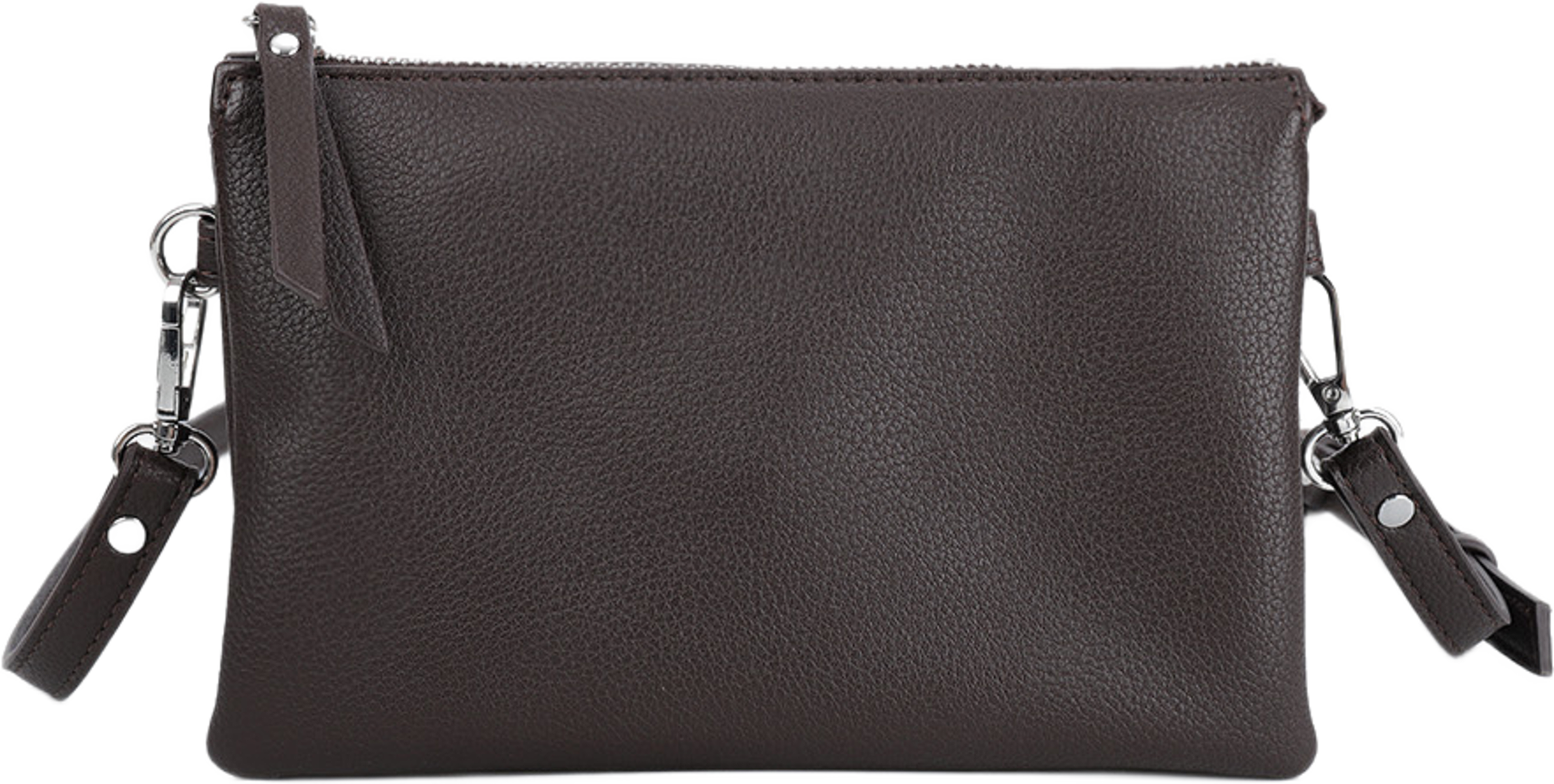 Crossbody-väska LINA, från Å WOMAN, i färgen Deep Brown. Klicka för att öppna bilden i stort format