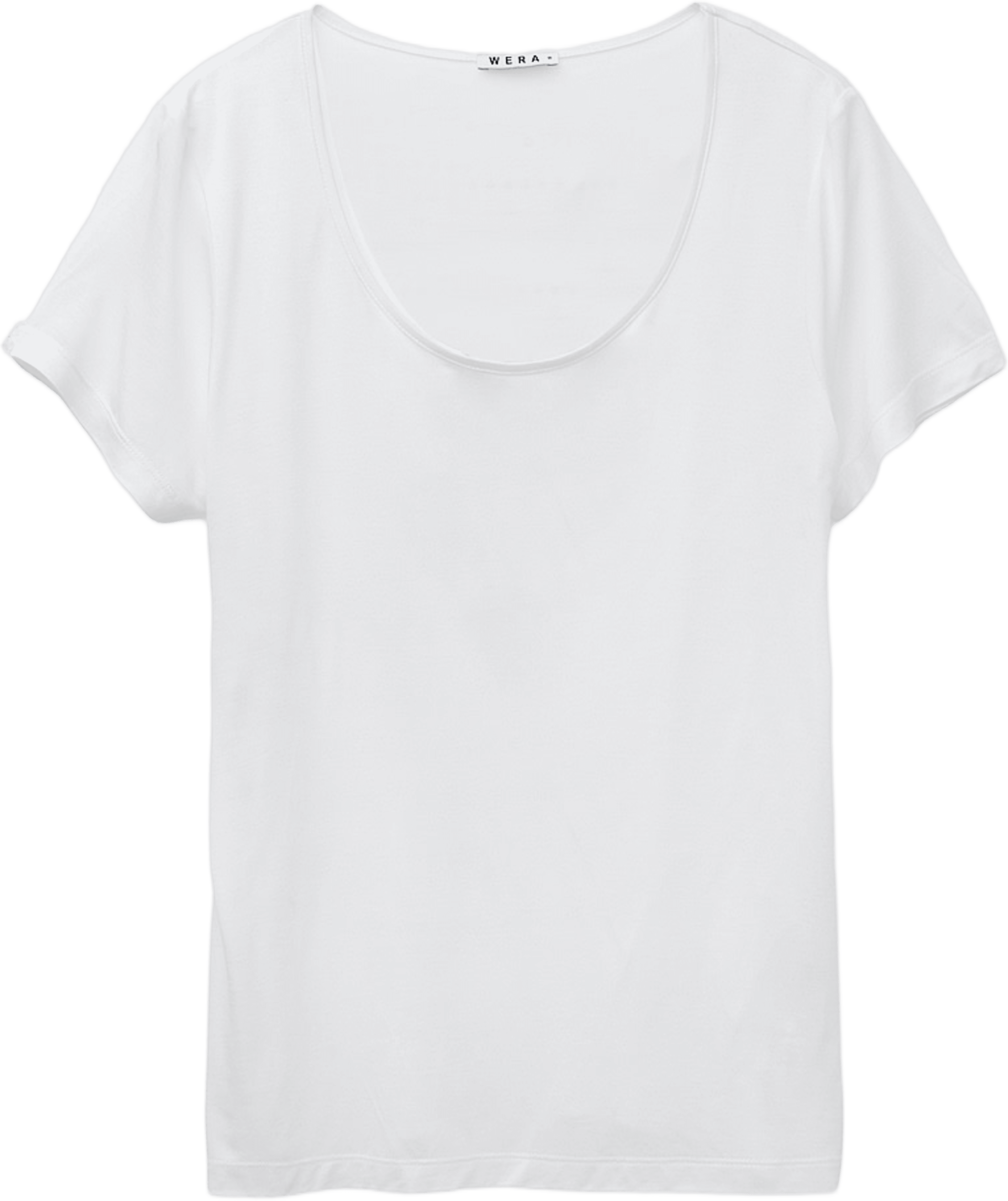 T-shirt i viskos FANNY, från Wera, i färgen White. Klicka för att öppna bilden i stort format