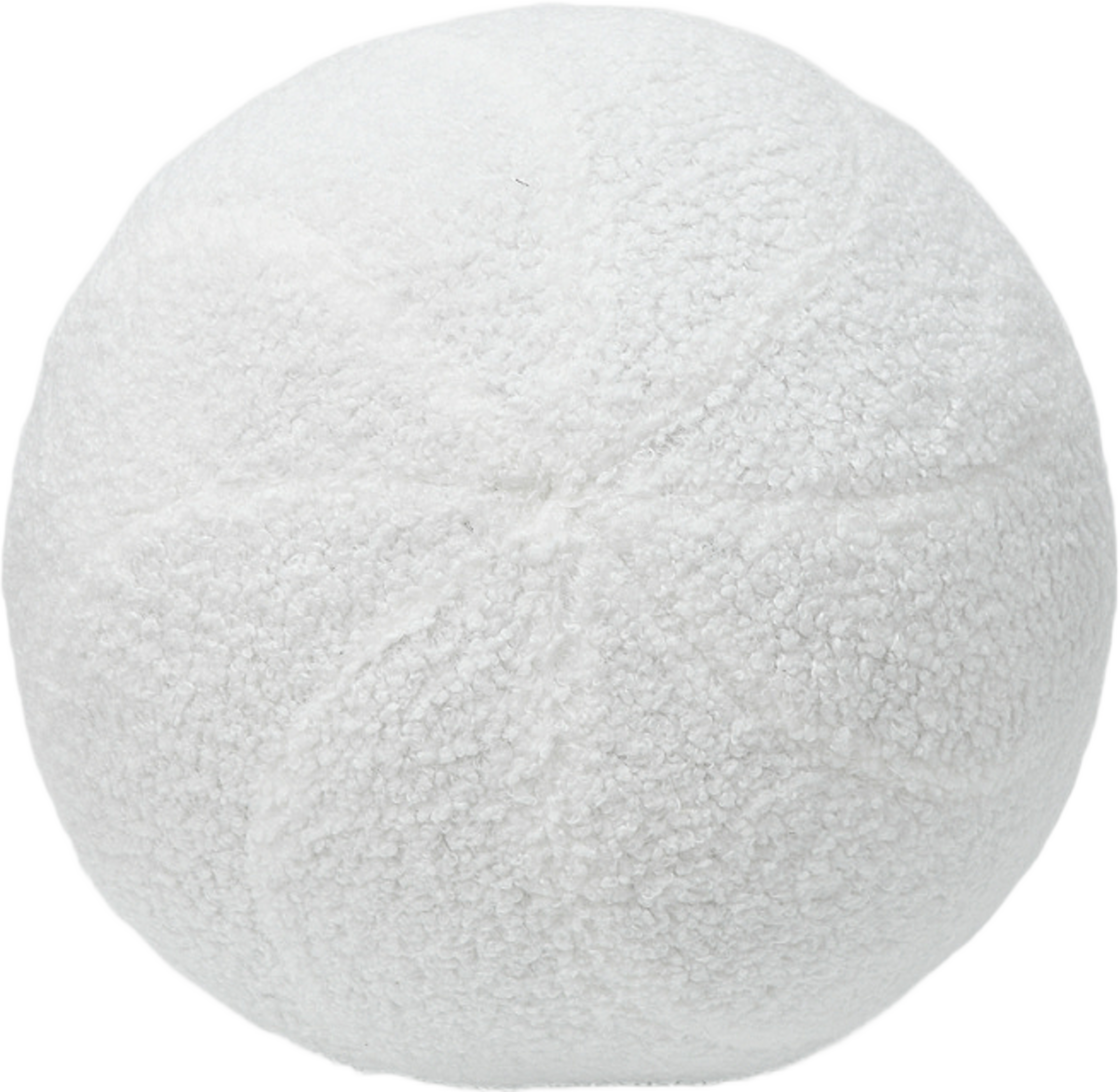 Dekorationskudde boll 30 cm, från Åhléns Home, i färgen Off White. Klicka för att öppna bilden i stort format