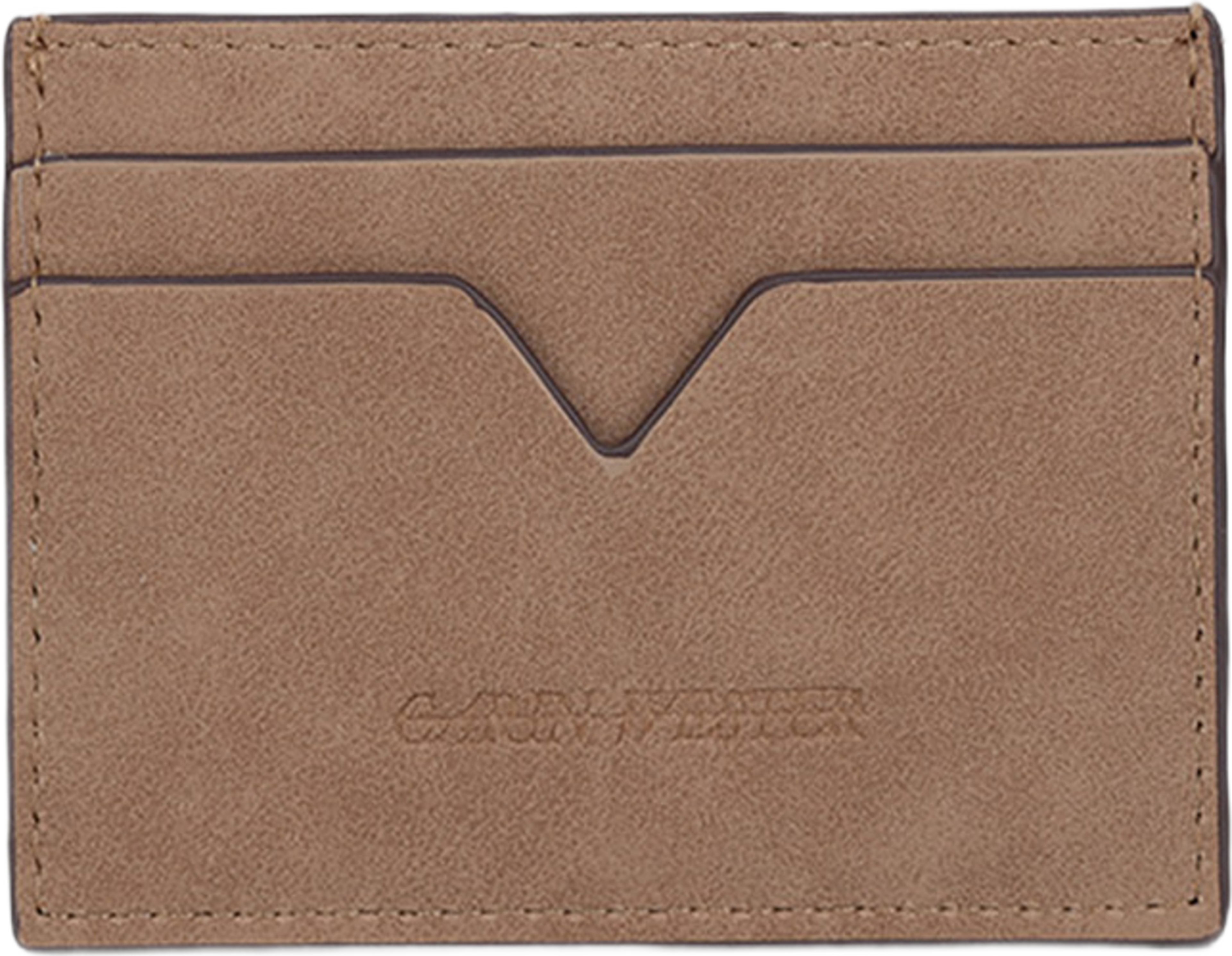 Korthållare CYNTHIA, från Carin Wester, i färgen Beige Faux Suede. Klicka för att öppna bilden i stort format