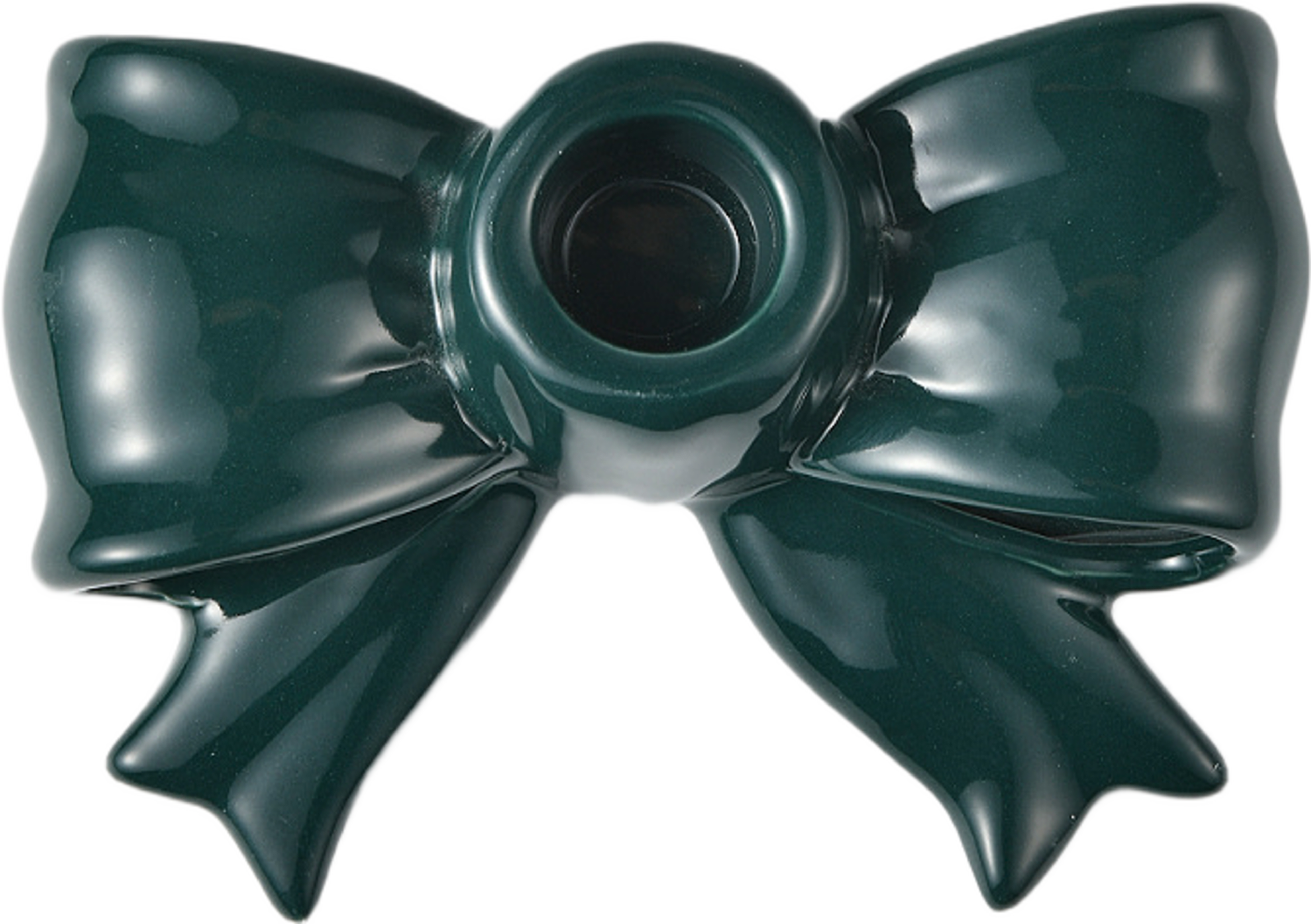Ljusstake i stengods BOWIE, från Åhléns Home, i färgen Dk Green. Klicka för att öppna bilden i stort format