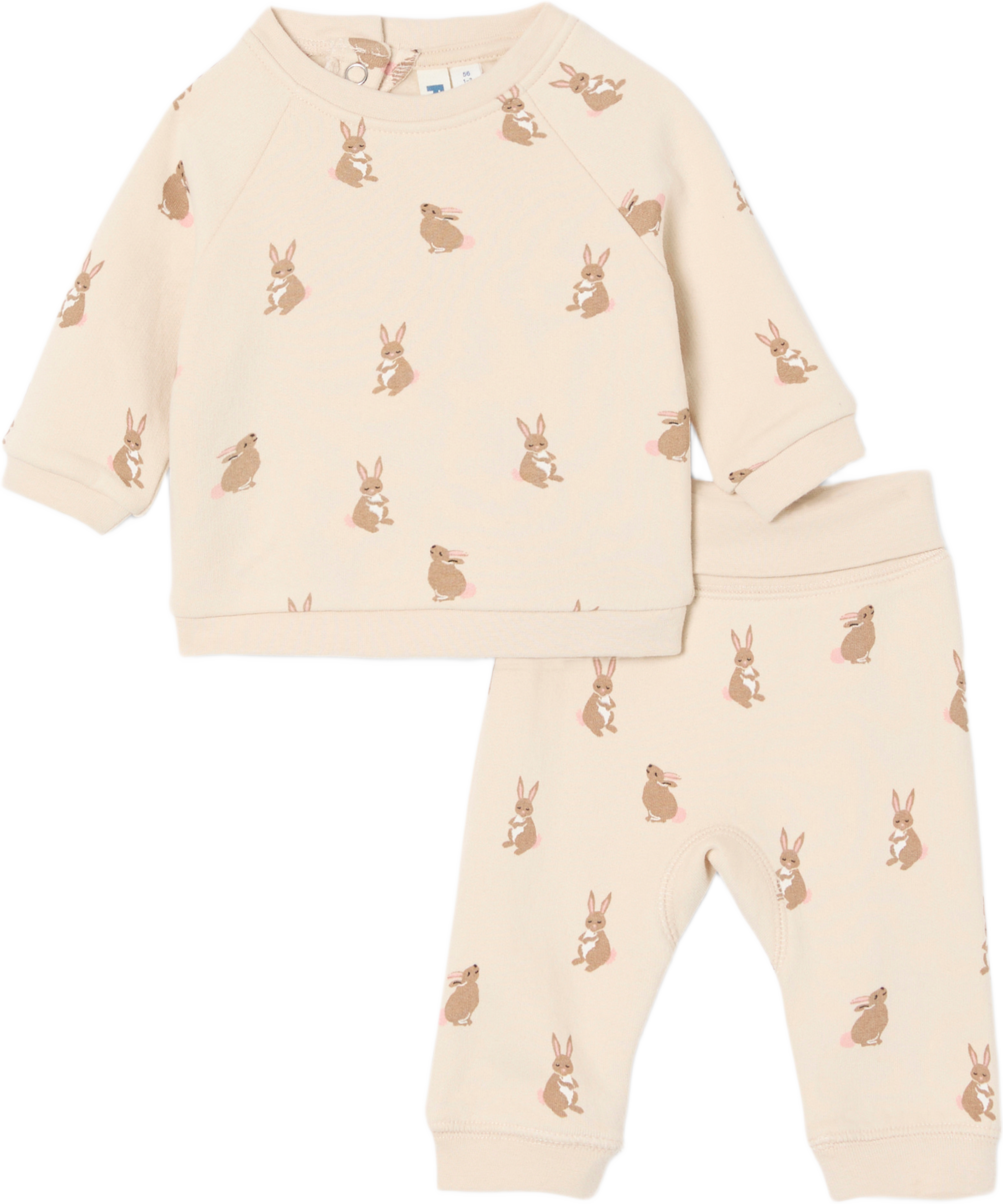 Sweatshirt-set STAMPE, från RIKIKI, i färgen Brown. Klicka för att öppna bilden i stort format
