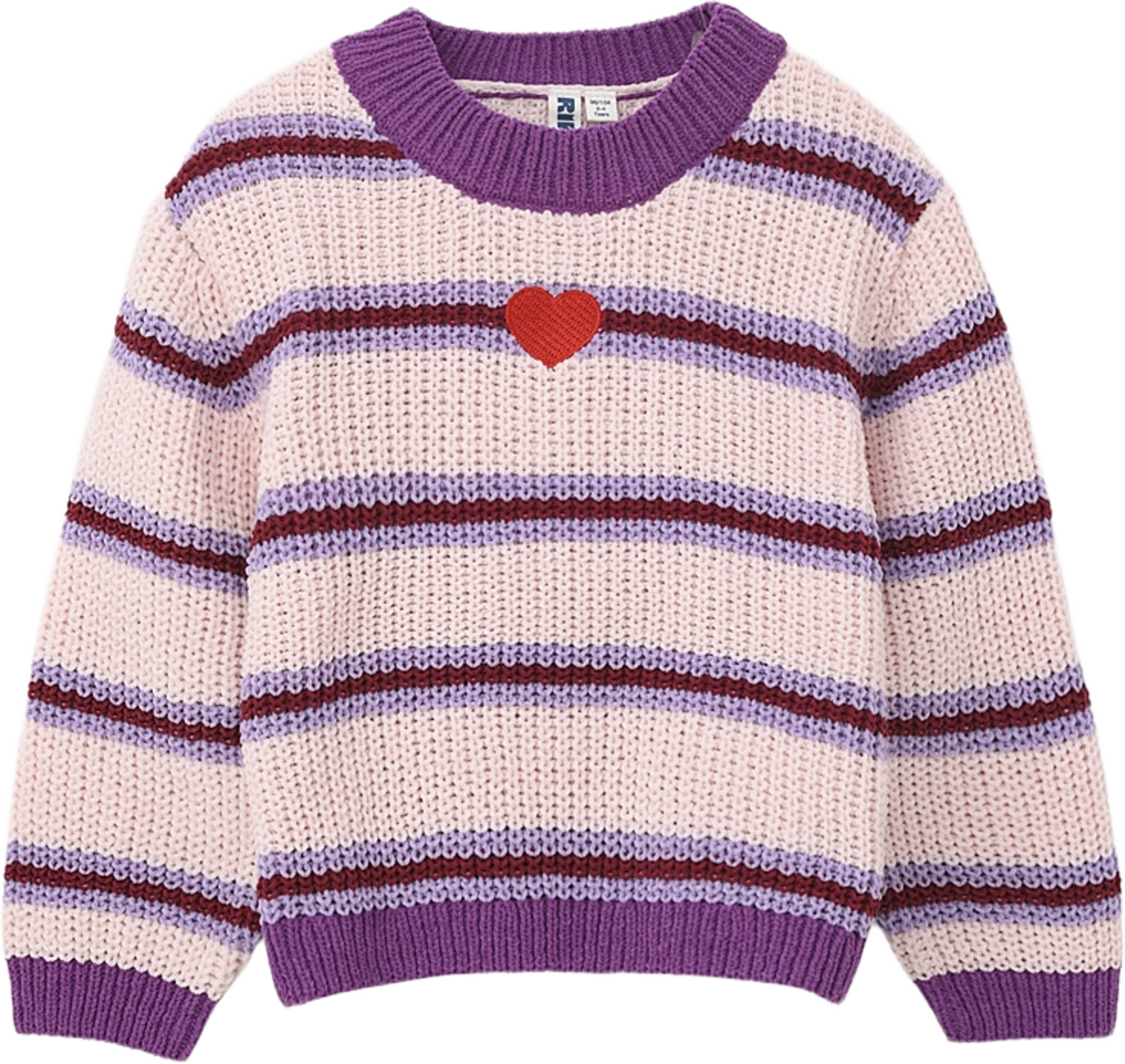 Stickad tröja i chenille BIBBI, från RIKIKI, i färgen Purple. Klicka för att öppna bilden i stort format