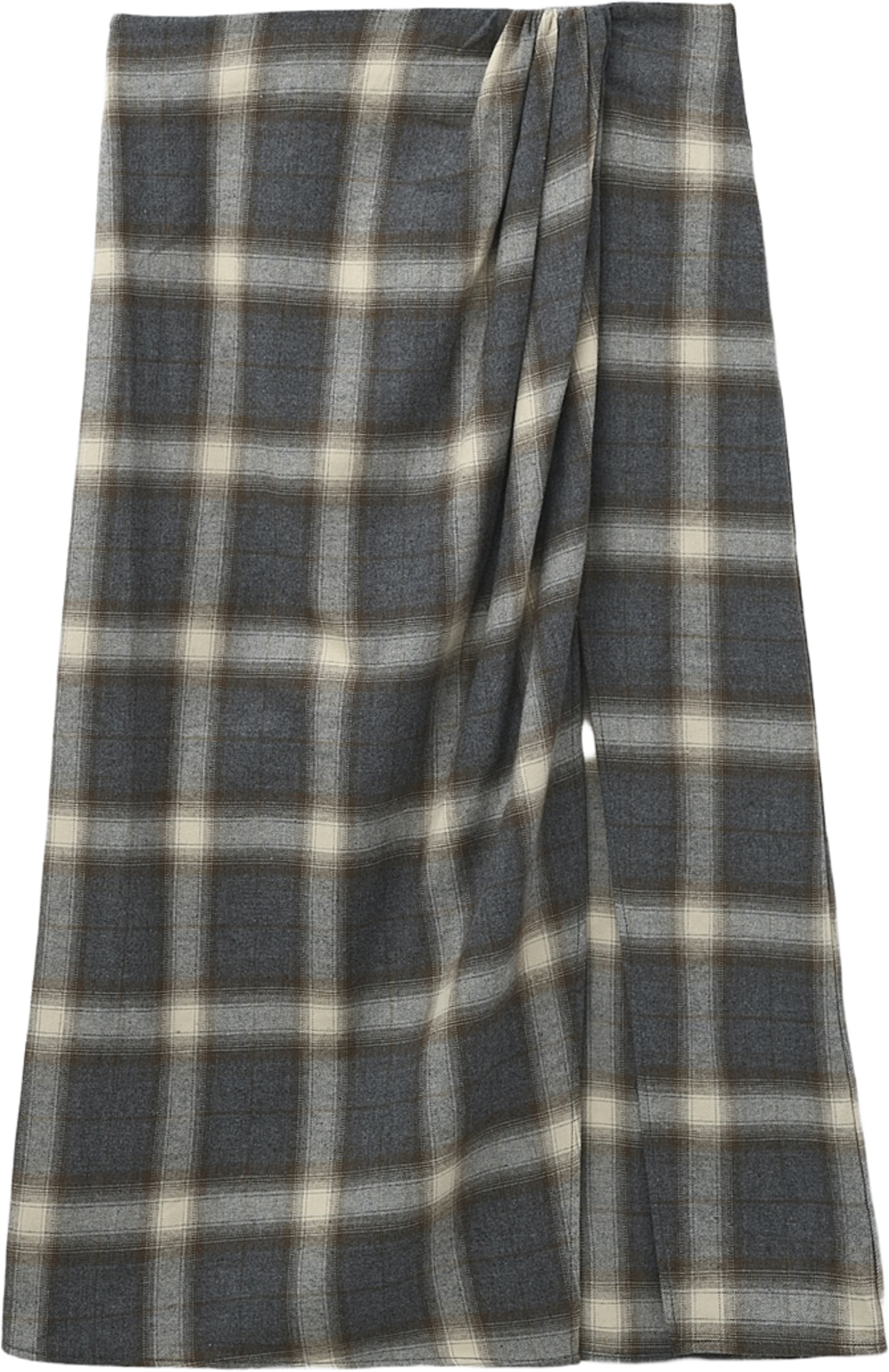 Kjol AOSTA, från Wera, i färgen Grey Check. Klicka för att öppna bilden i stort format