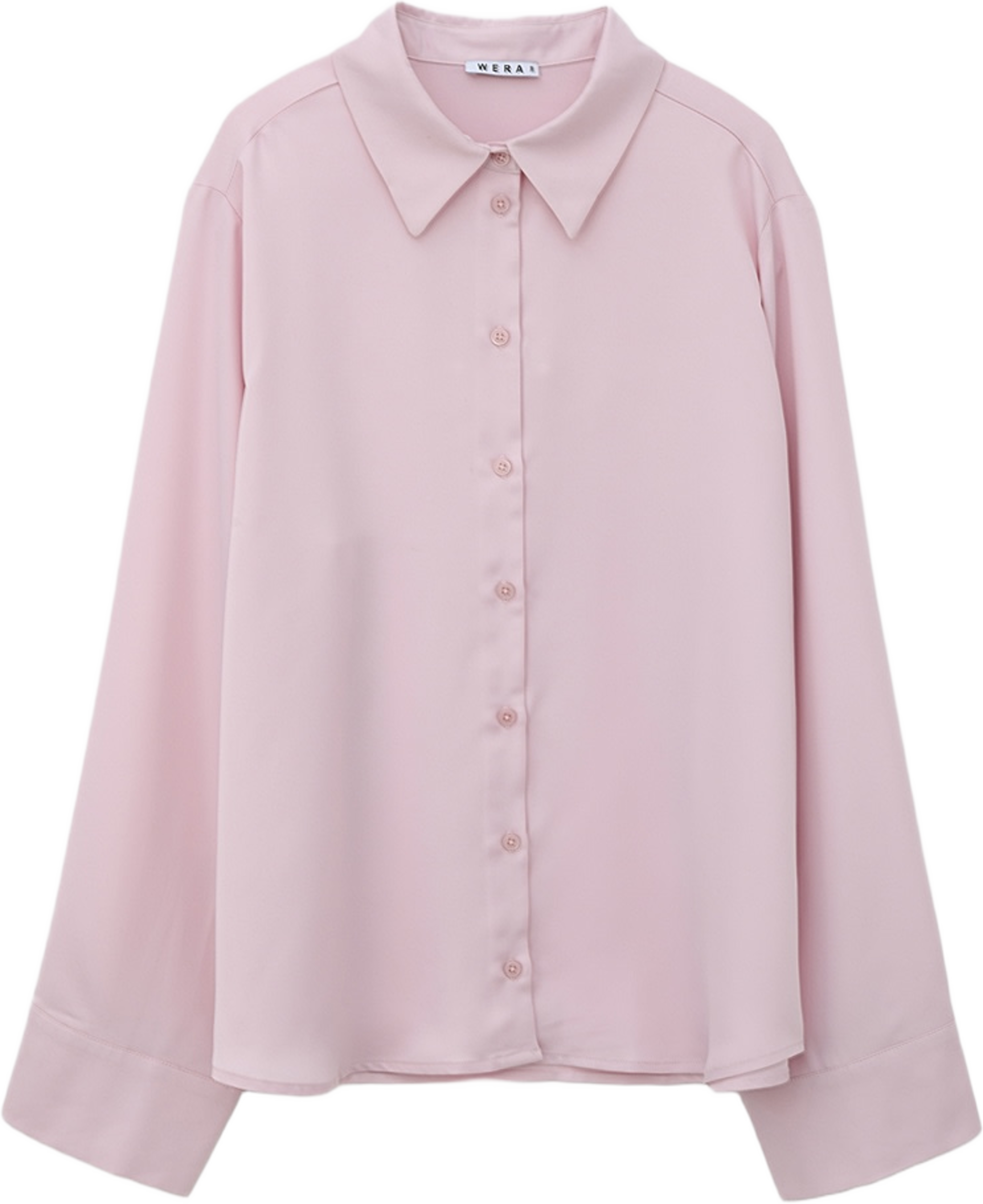 Skjorta ALINA, från Wera, i färgen Pink. Klicka för att öppna bilden i stort format