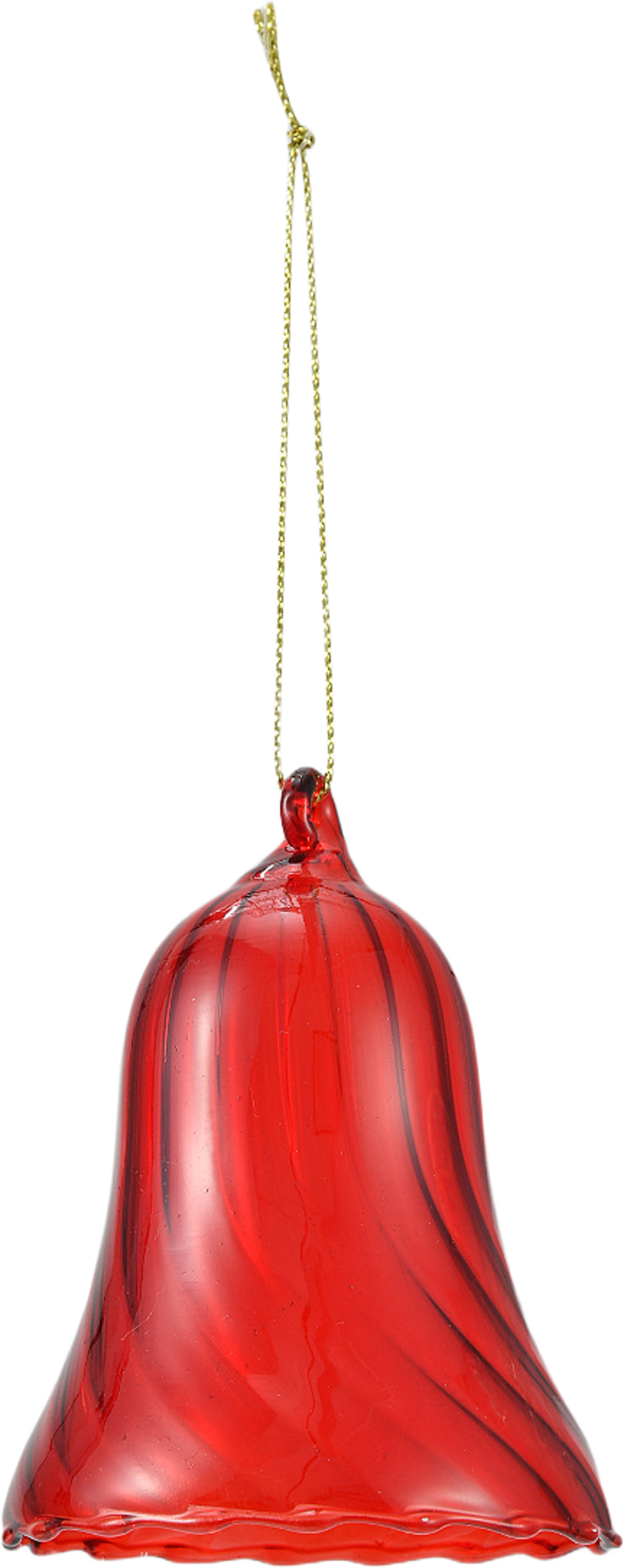 Julgranshänge i glas BELL, från Åhléns Home, i färgen Red. Klicka för att öppna bilden i stort format