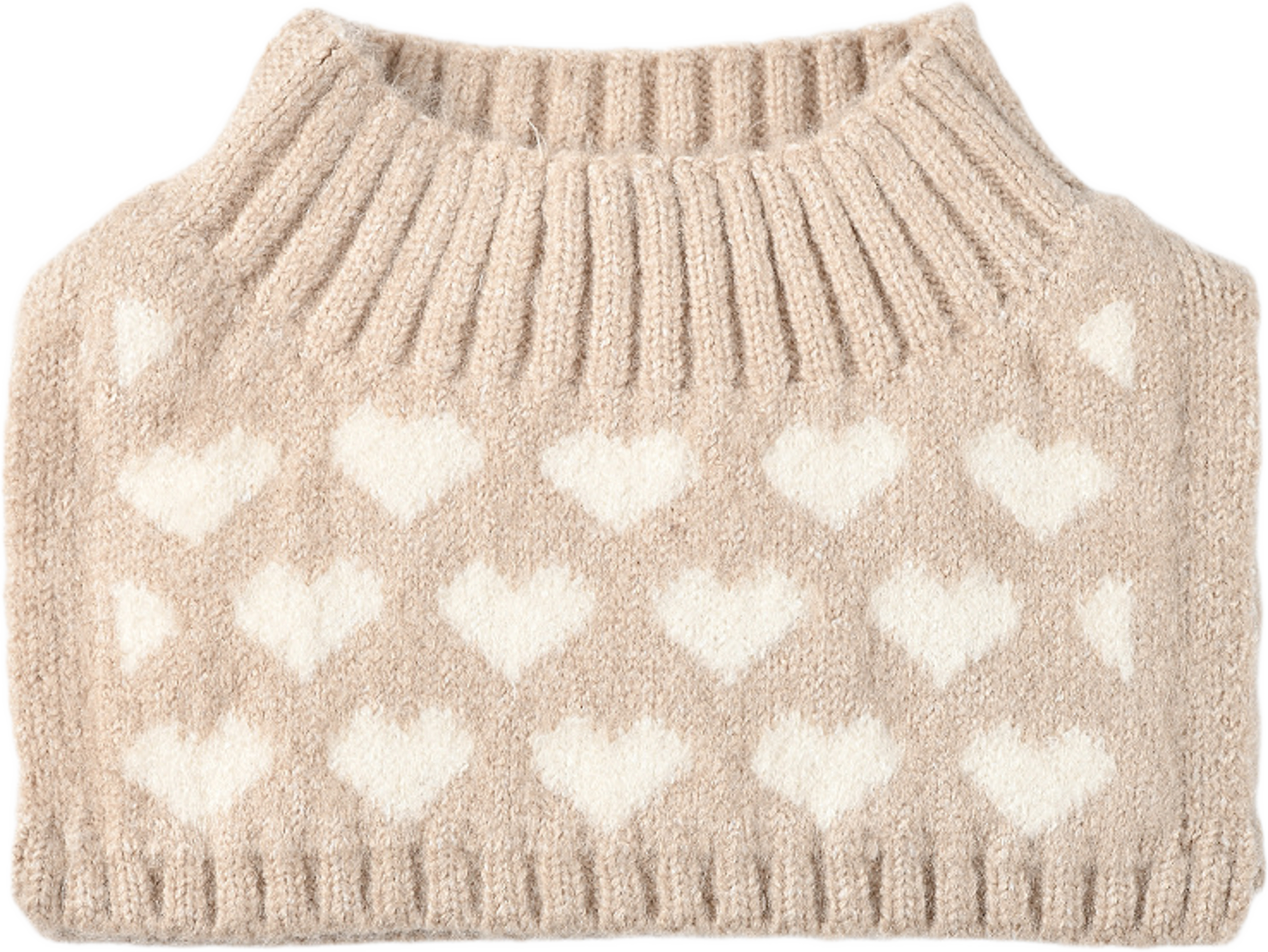 Fuskpolo BETTY, från RIKIKI, i färgen Beige. Klicka för att öppna bilden i stort format