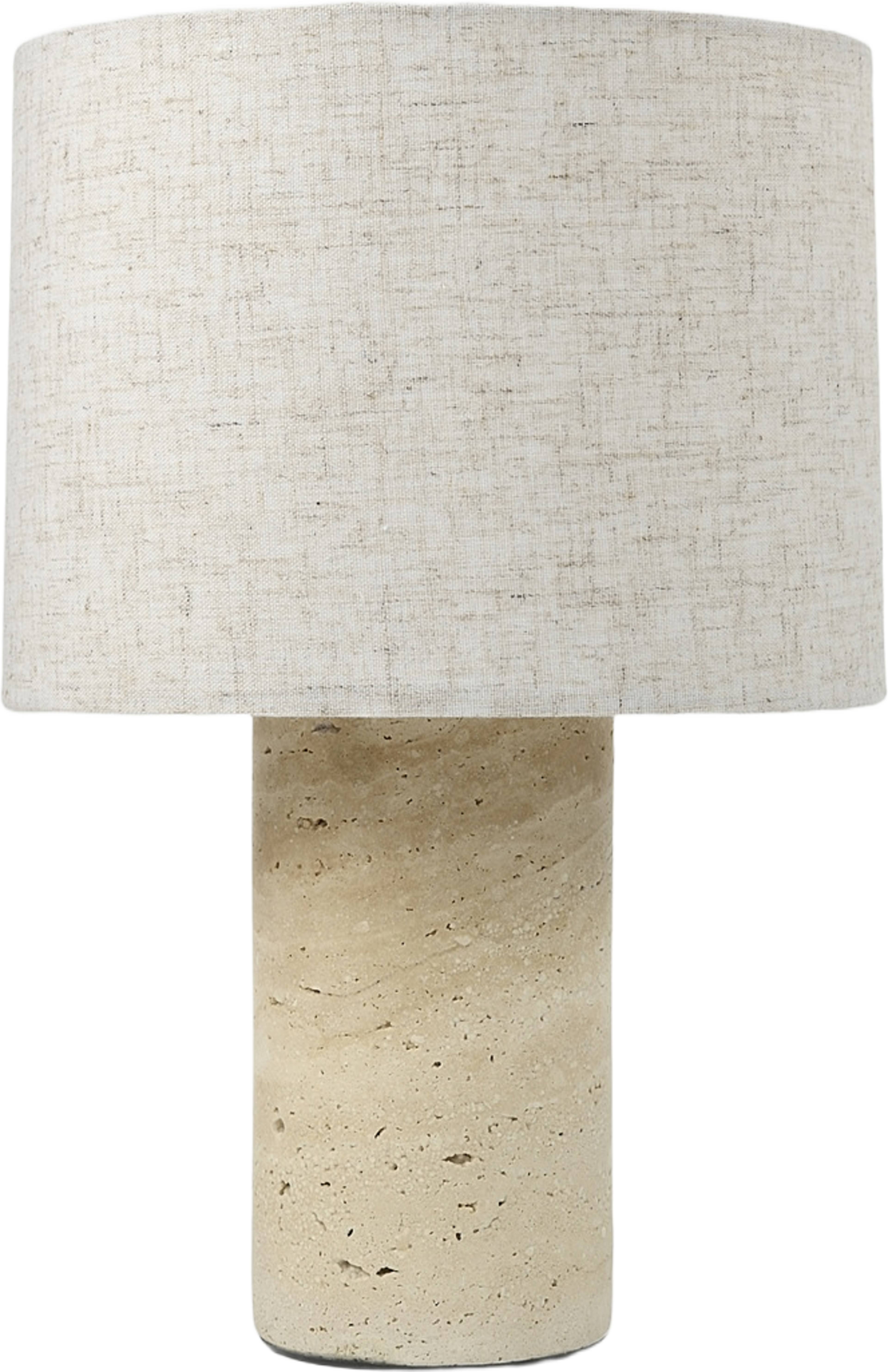 Bordslampa BENTO, från Åhléns Home, i färgen Travertine. Klicka för att öppna bilden i stort format